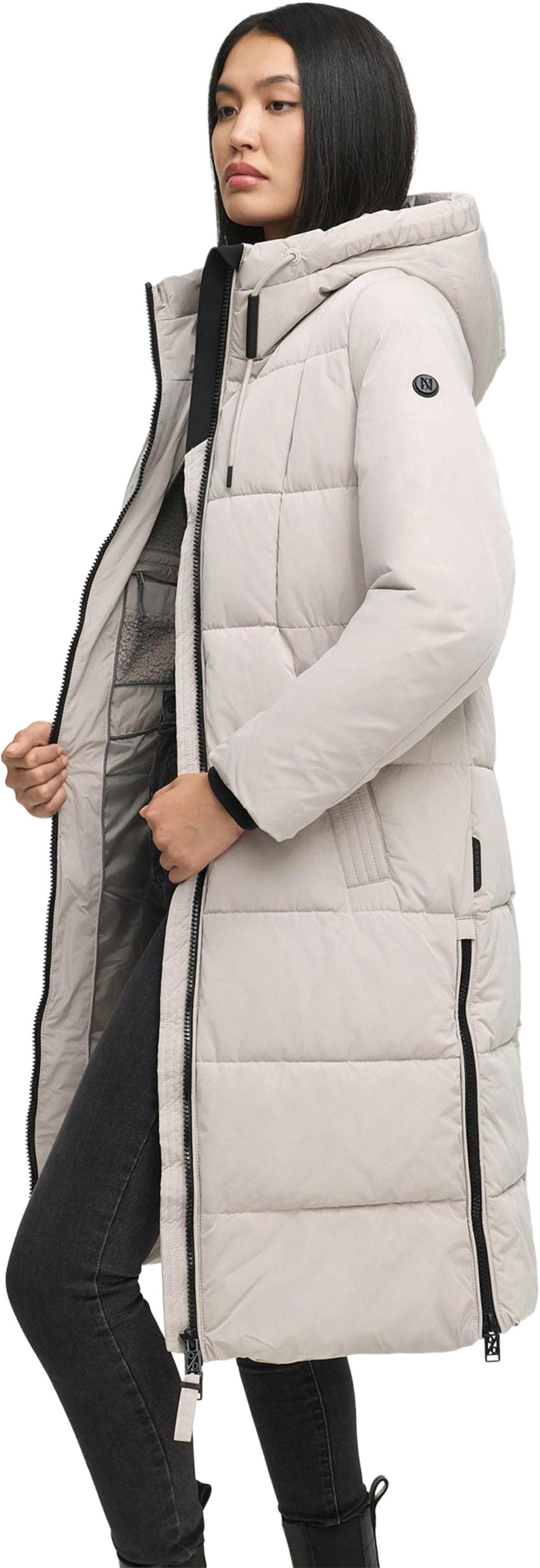 NAVAHOO, Women Winterjacket Herbstnebel