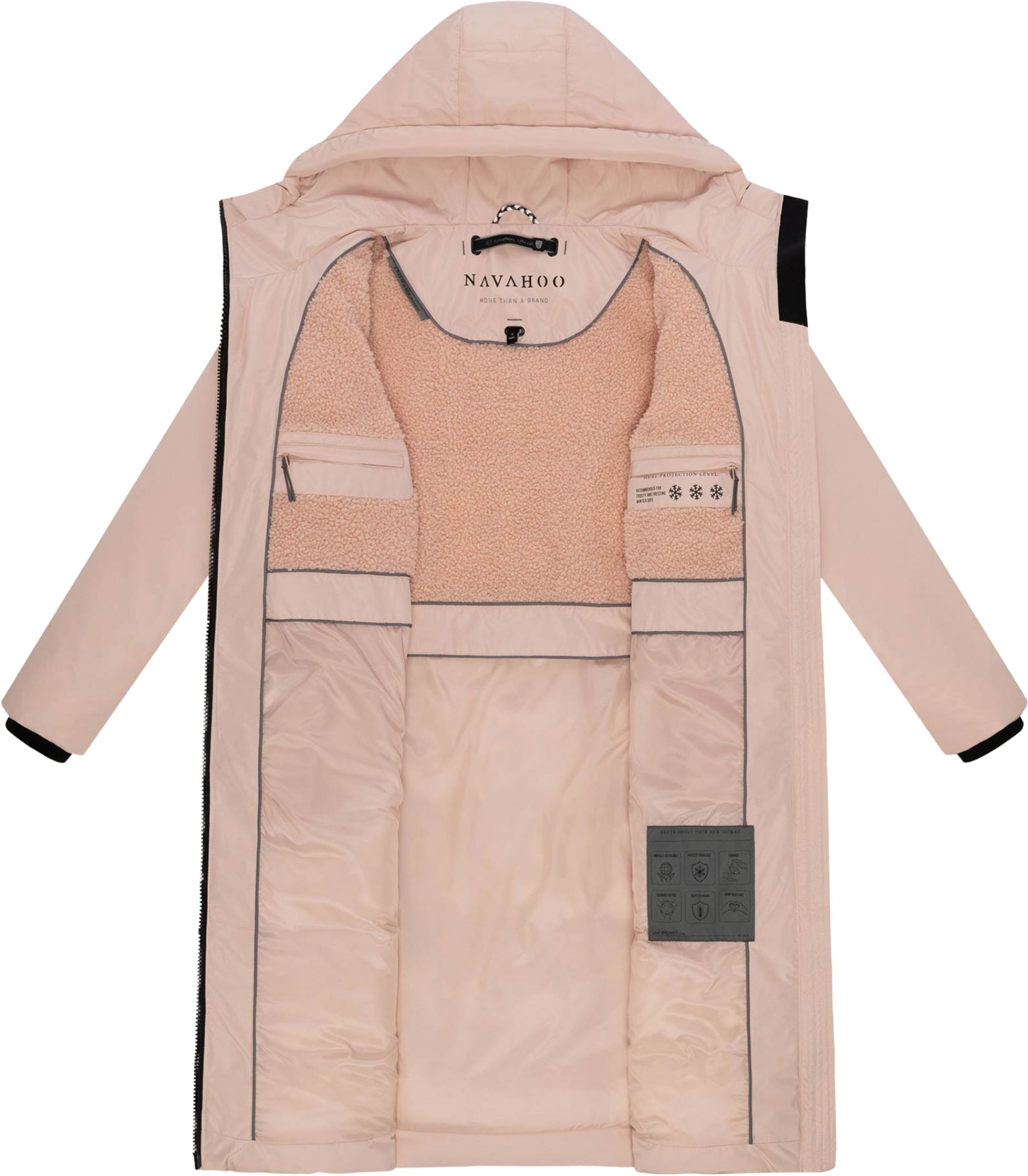 NAVAHOO, Women Winterjacket Herbstnebel