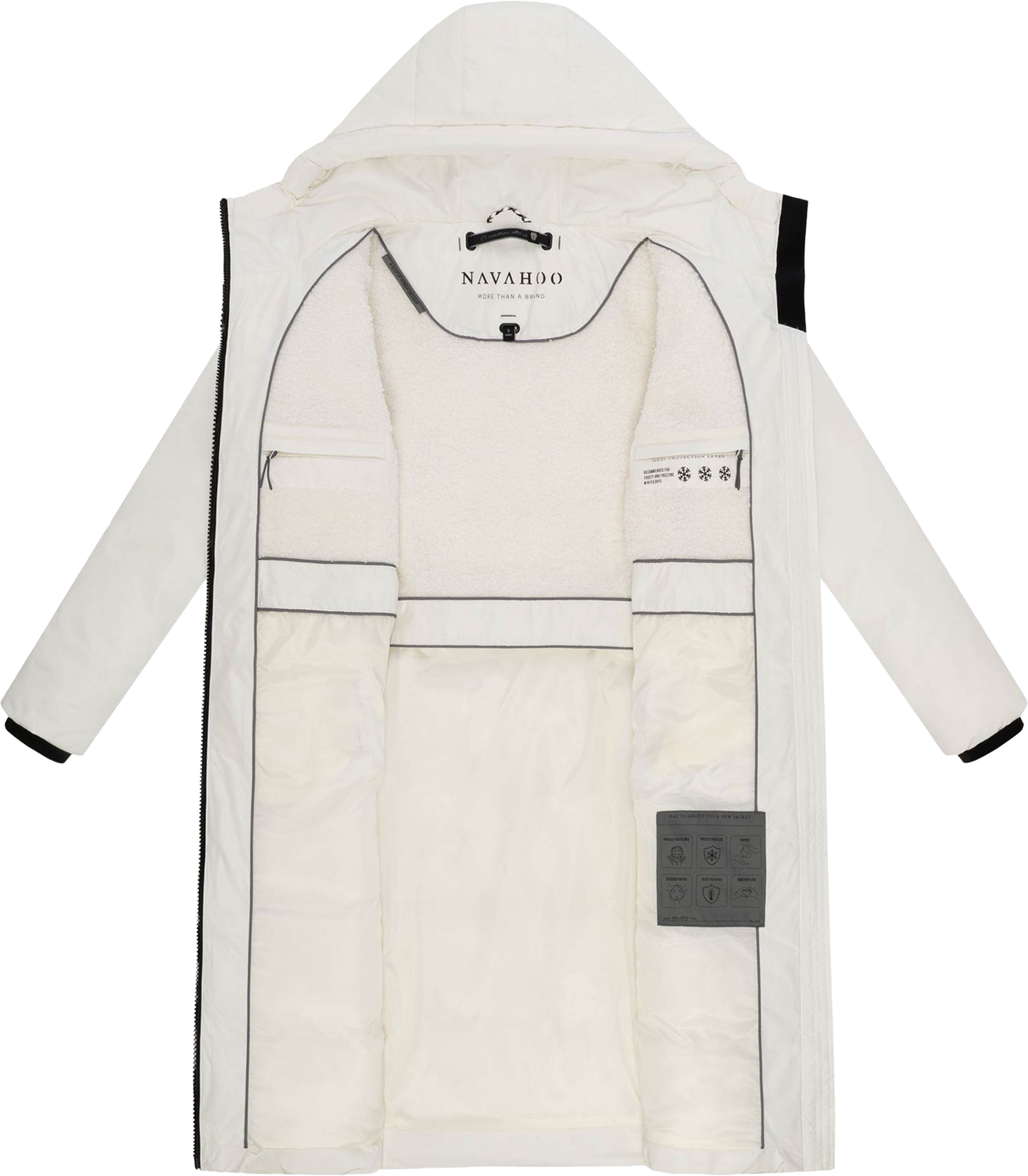 NAVAHOO, Women Winterjacket Herbstnebel