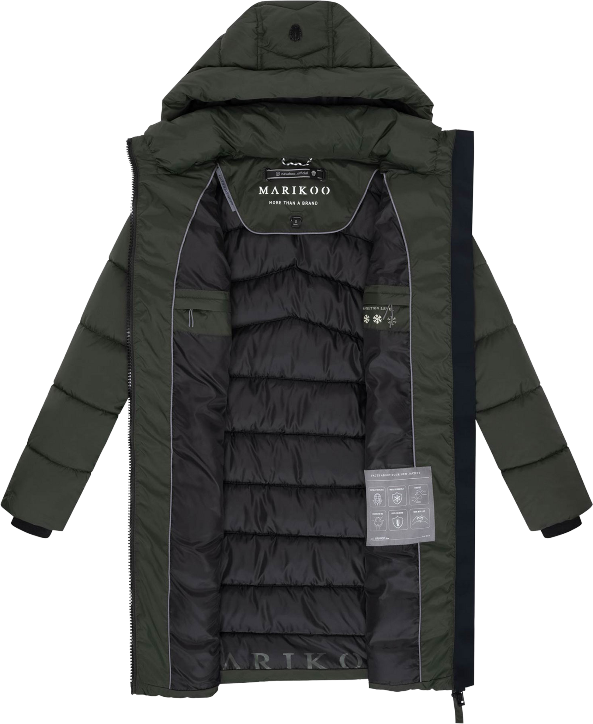MARIKOO, Women Winterjacket Kaltnäschen
