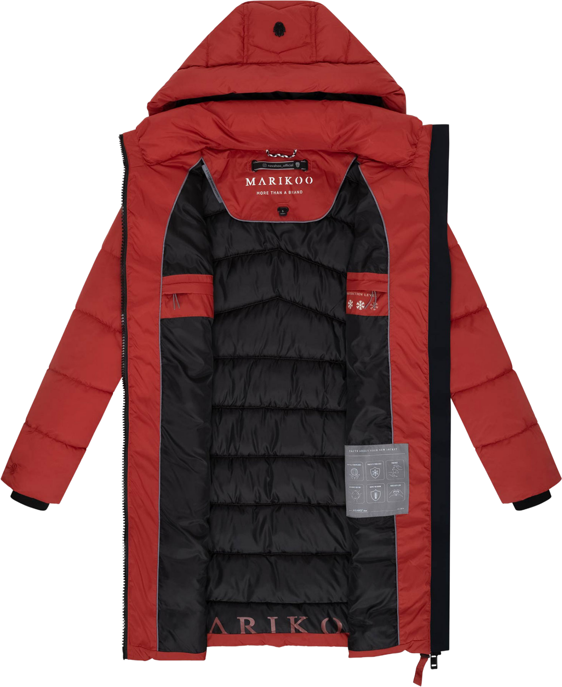 MARIKOO, Women Winterjacket Kaltnäschen