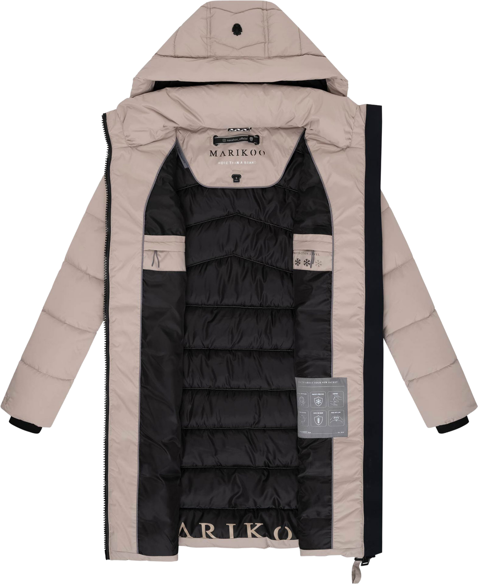 MARIKOO, Women Winterjacket Kaltnäschen
