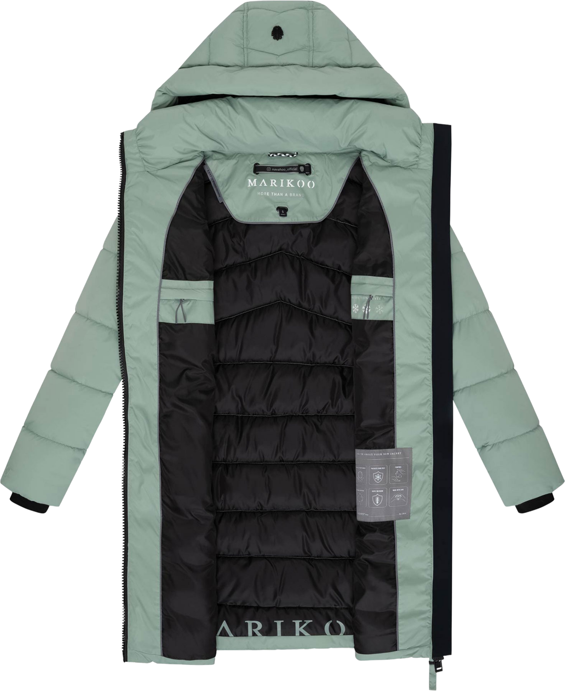 MARIKOO, Women Winterjacket Kaltnäschen