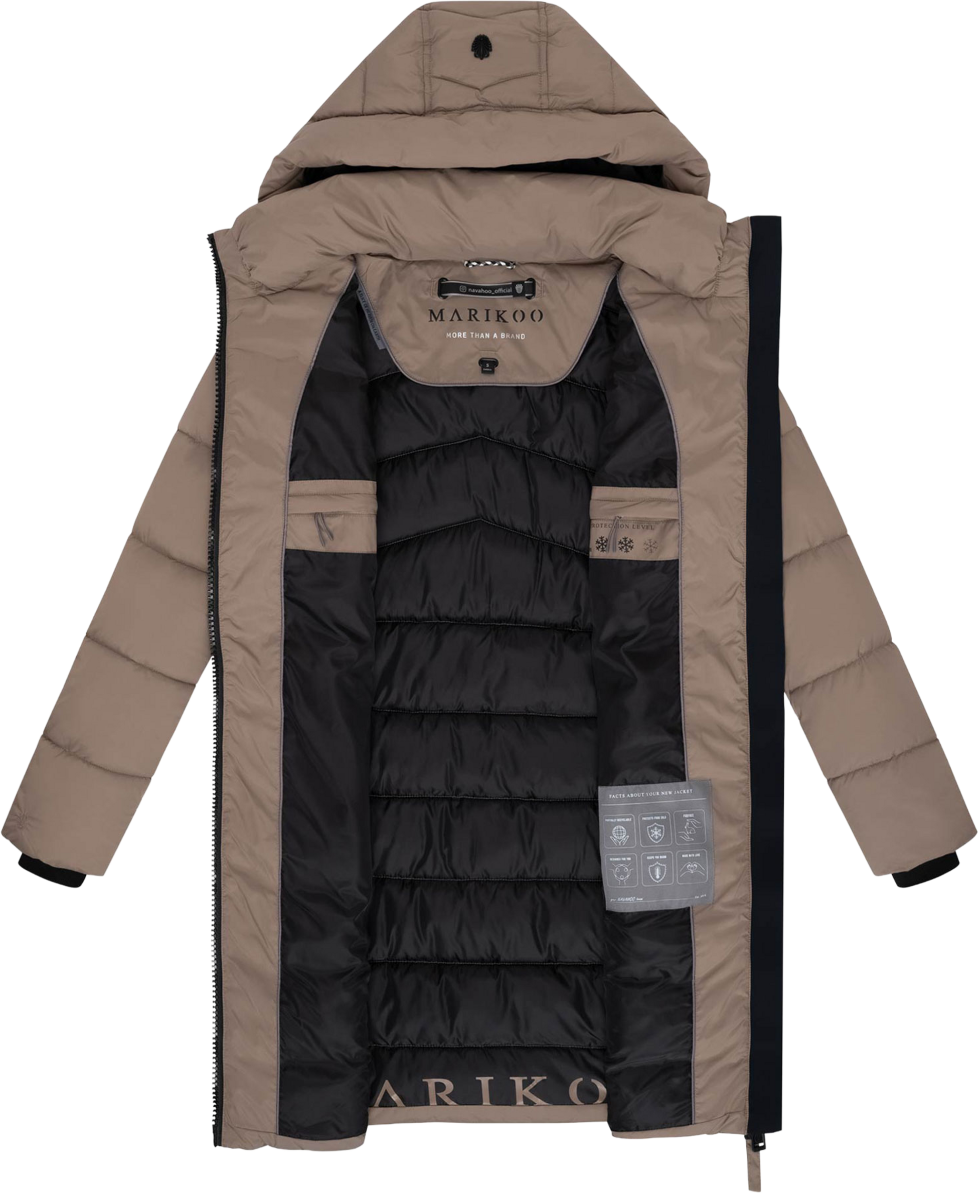 MARIKOO, Women Winterjacket Kaltnäschen