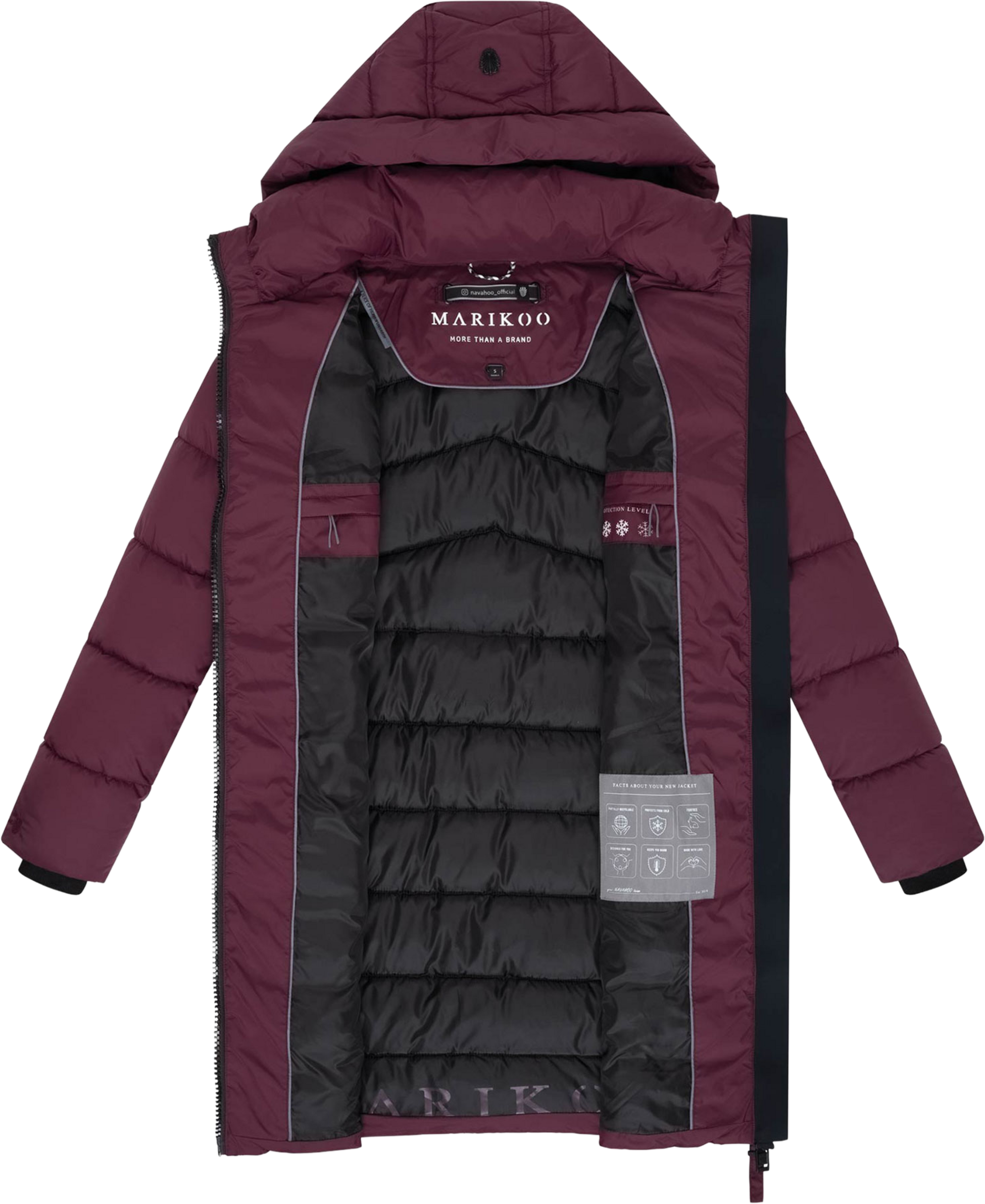 MARIKOO, Women Winterjacket Kaltnäschen
