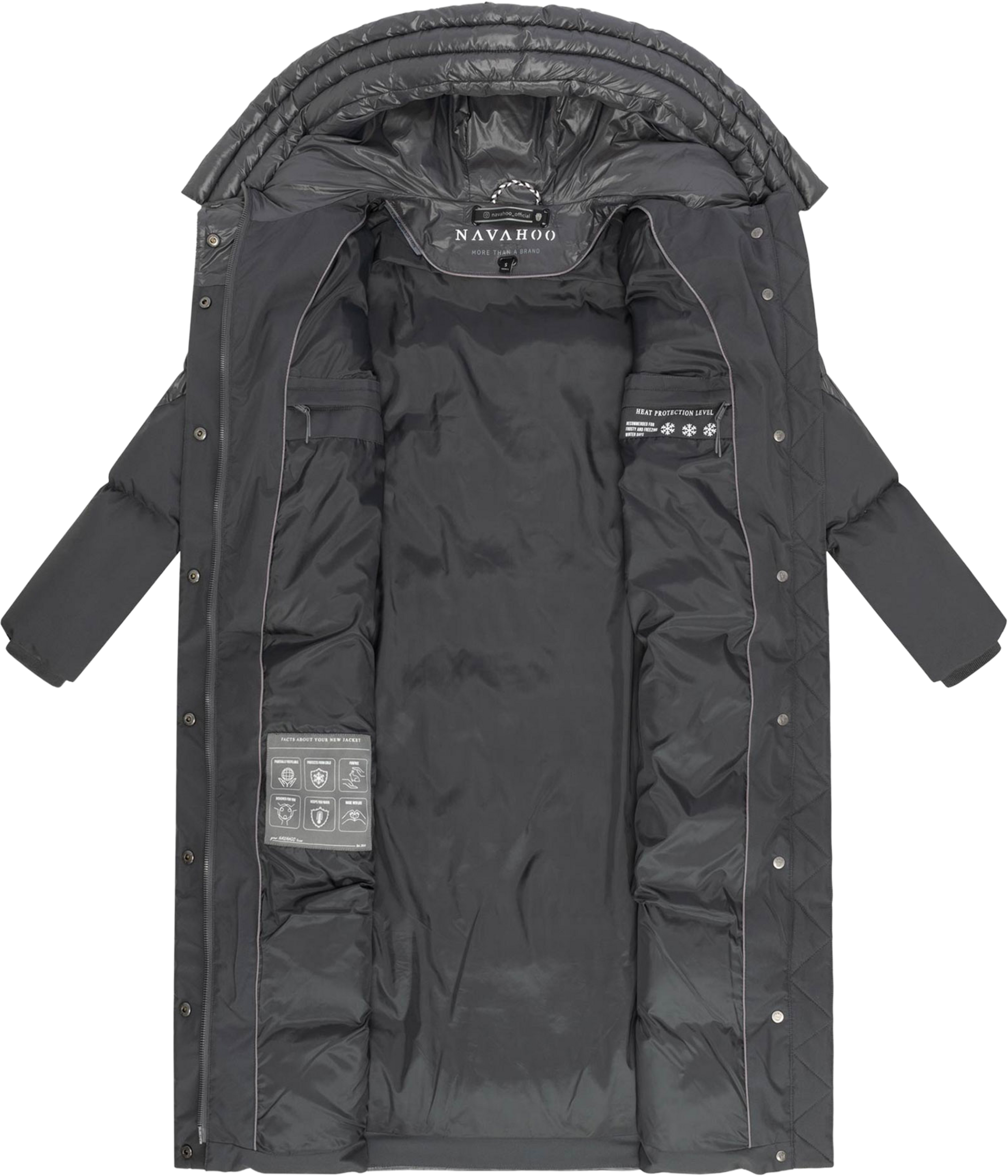 NAVAHOO, Women Winterjacket Knusperherz