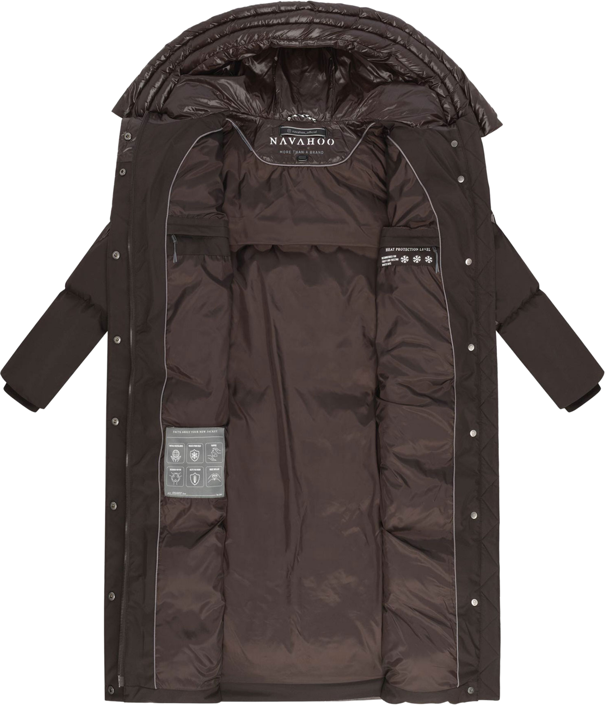 NAVAHOO, Women Winterjacket Knusperherz