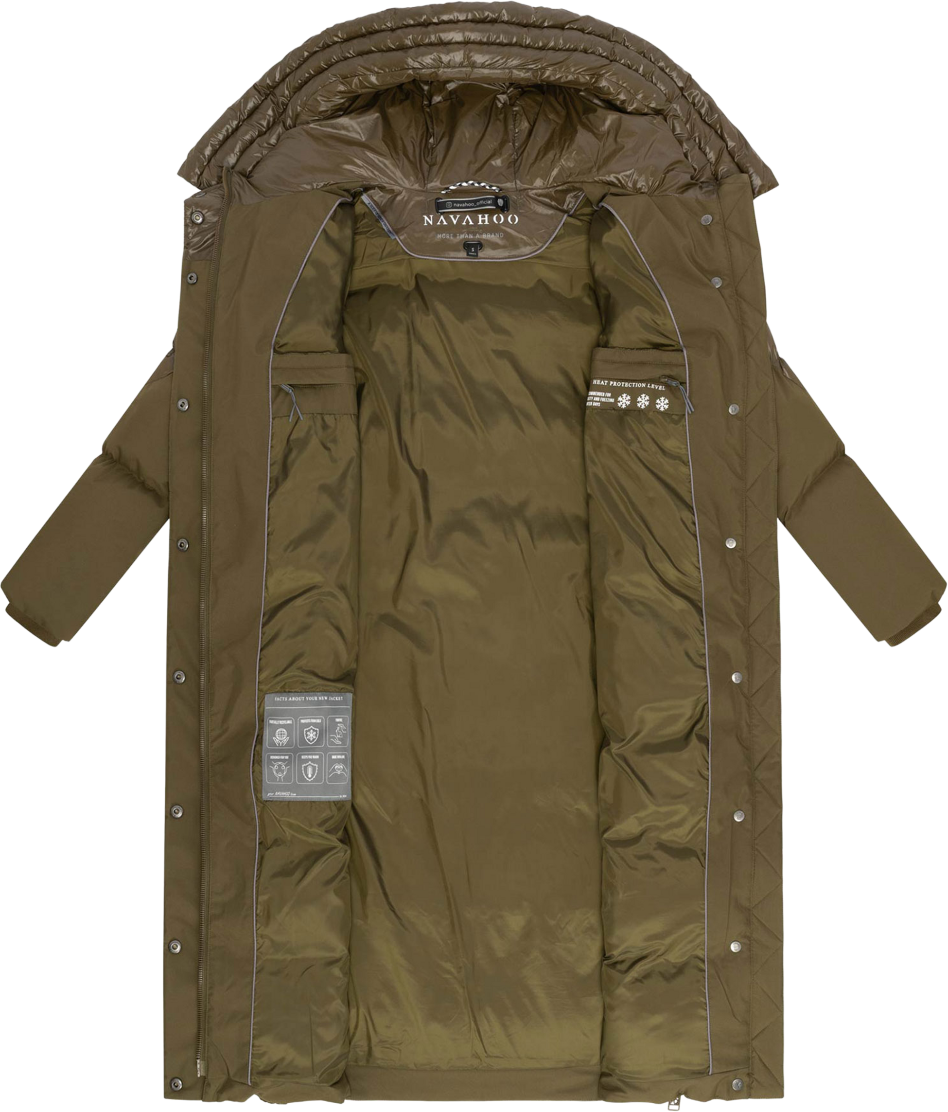 NAVAHOO, Women Winterjacket Knusperherz