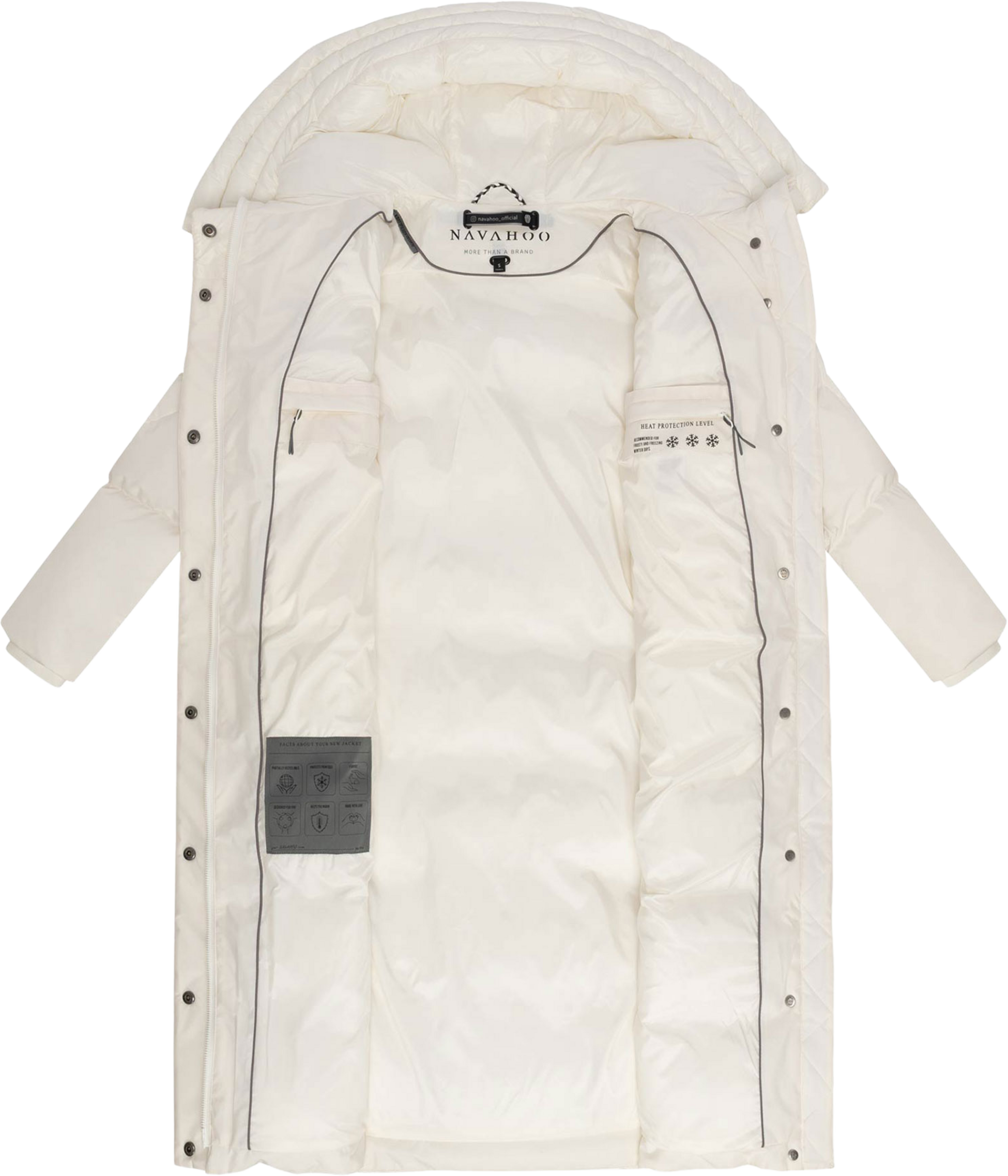 NAVAHOO, Women Winterjacket Knusperherz