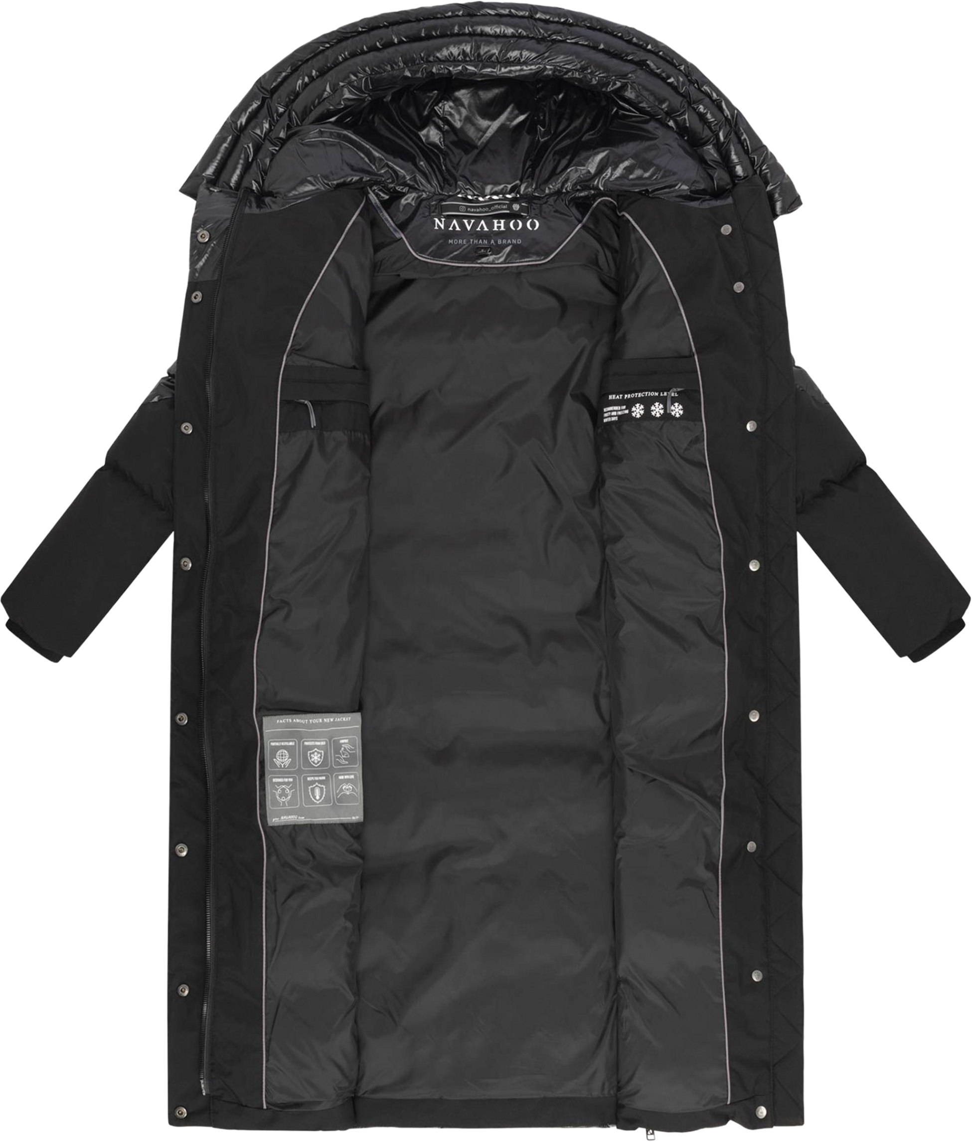 NAVAHOO, Women Winterjacket Knusperherz