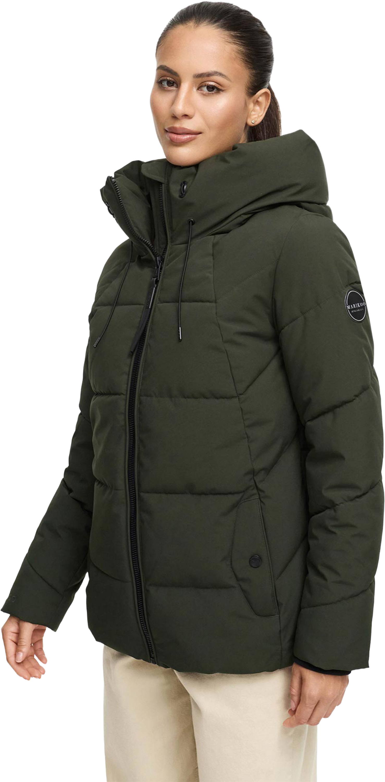 MARIKOO, Women Winterjacket Kuscheltatze