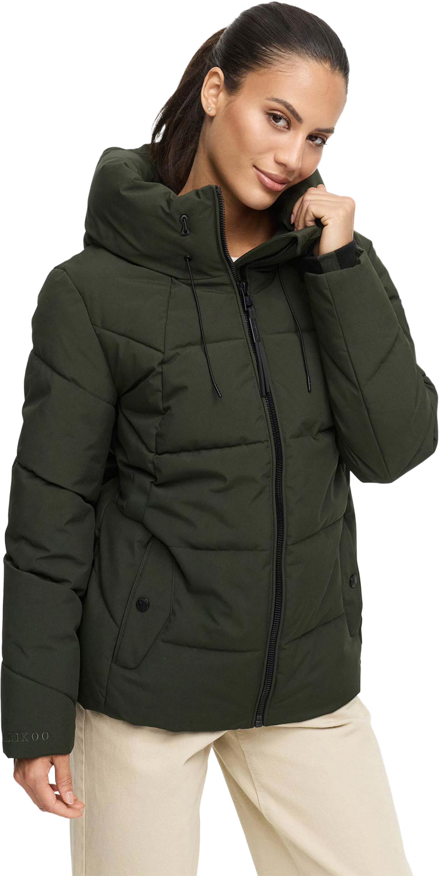 MARIKOO, Women Winterjacket Kuscheltatze