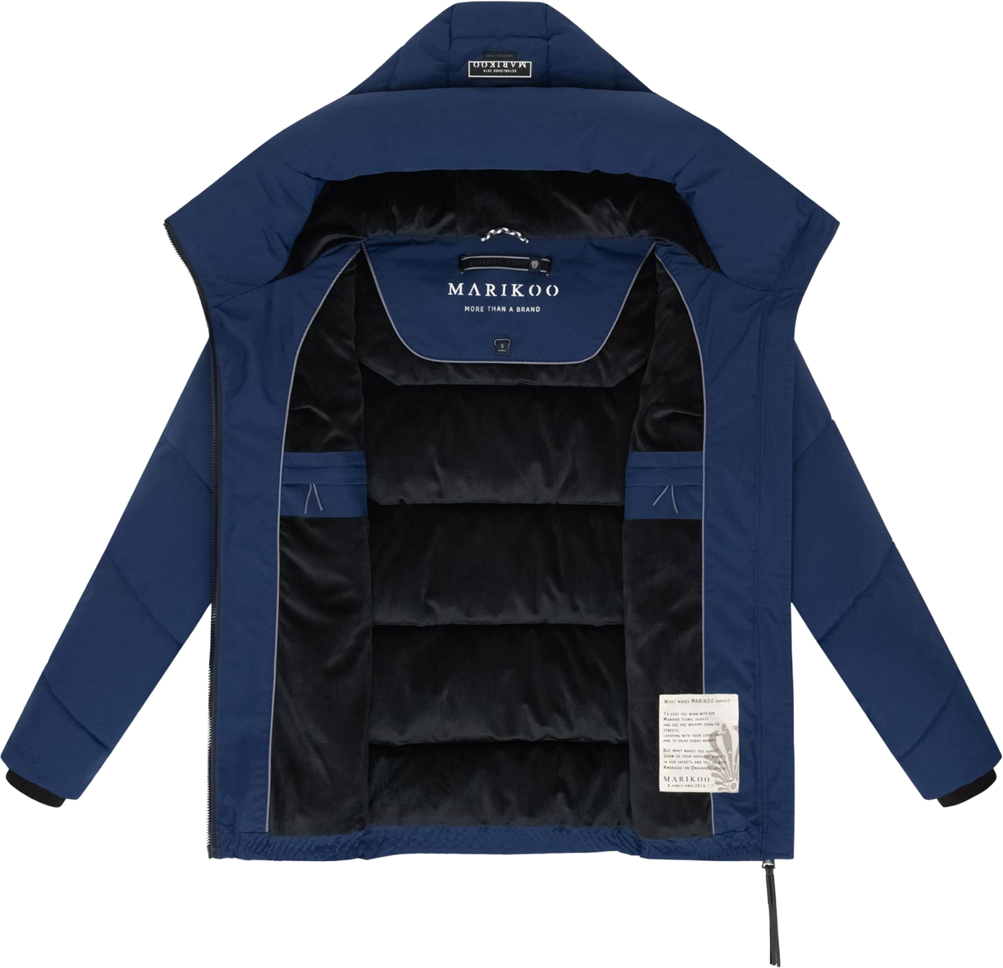 MARIKOO, Women Winterjacket Kuscheltatze