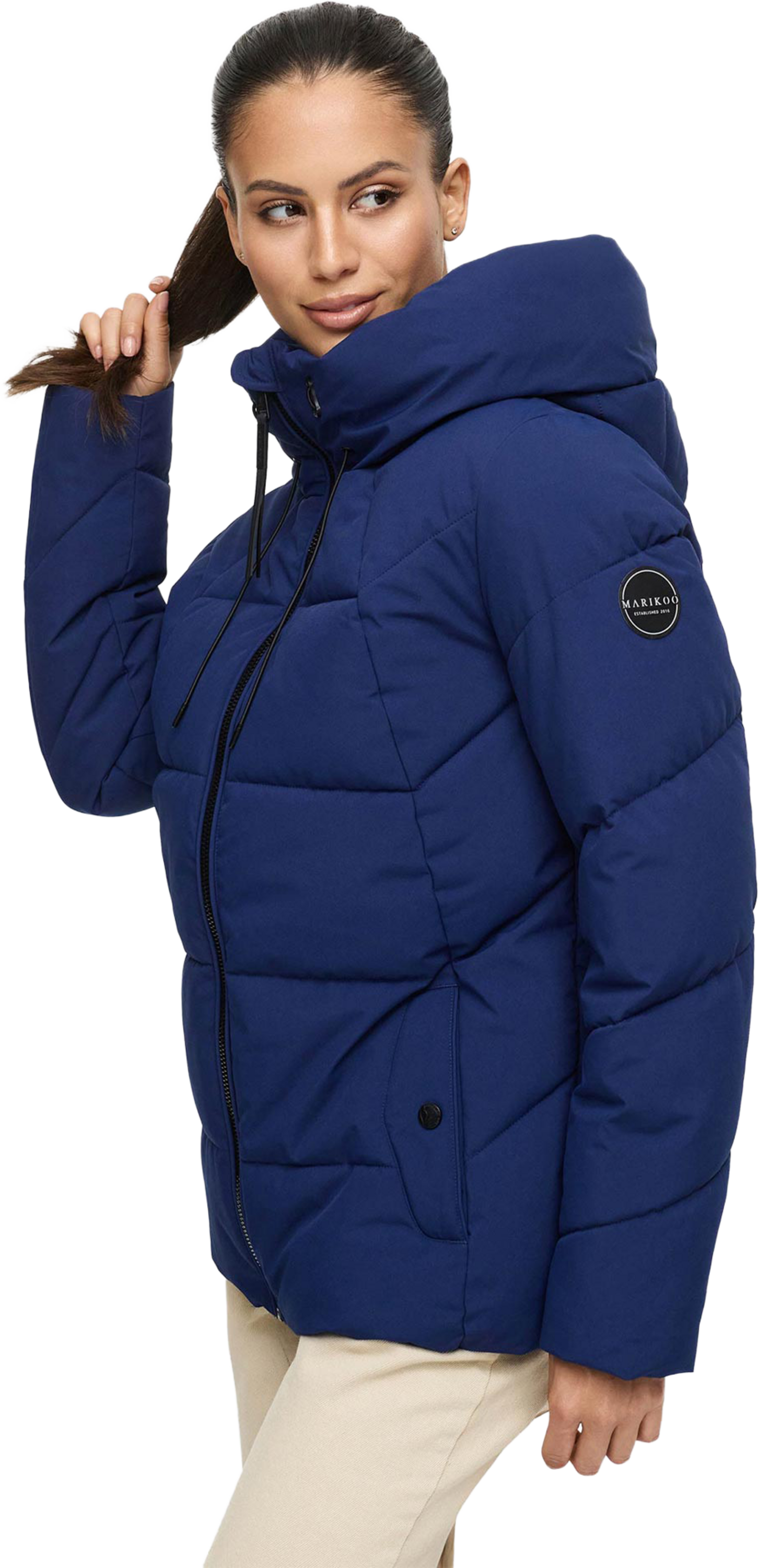 MARIKOO, Women Winterjacket Kuscheltatze