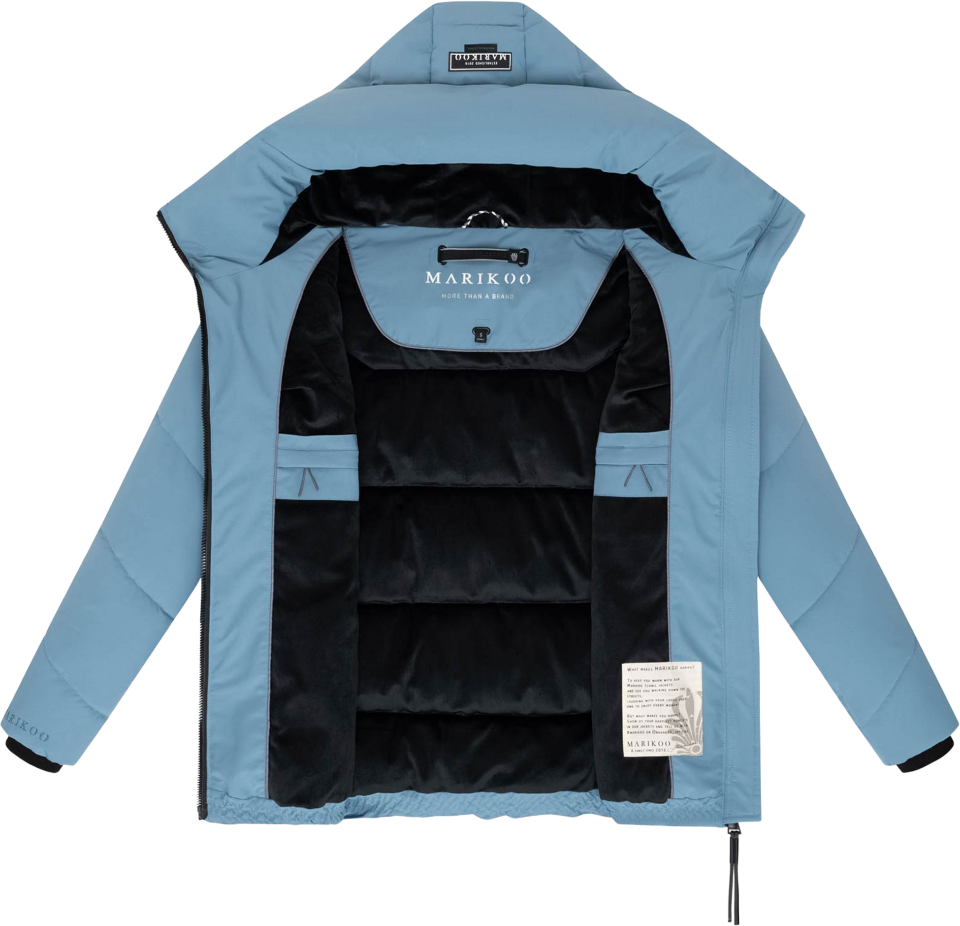 MARIKOO, Women Winterjacket Kuscheltatze