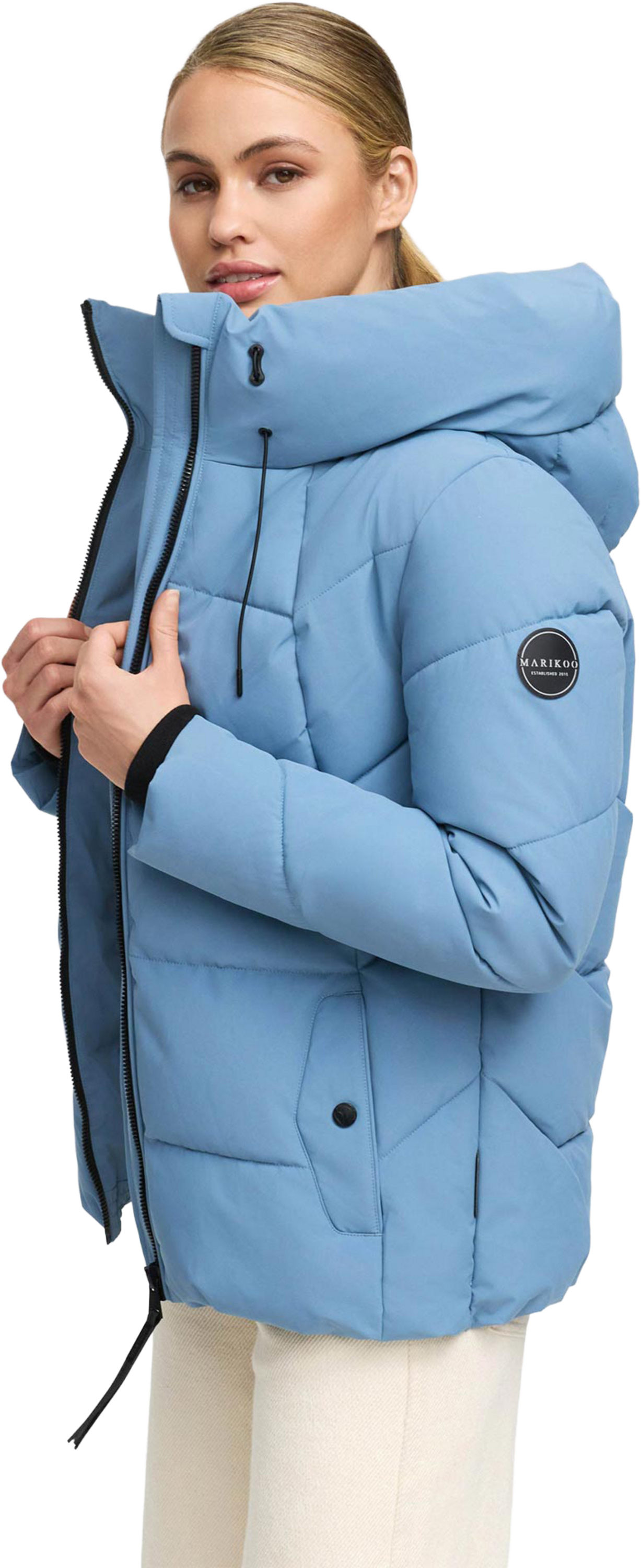 MARIKOO, Women Winterjacket Kuscheltatze