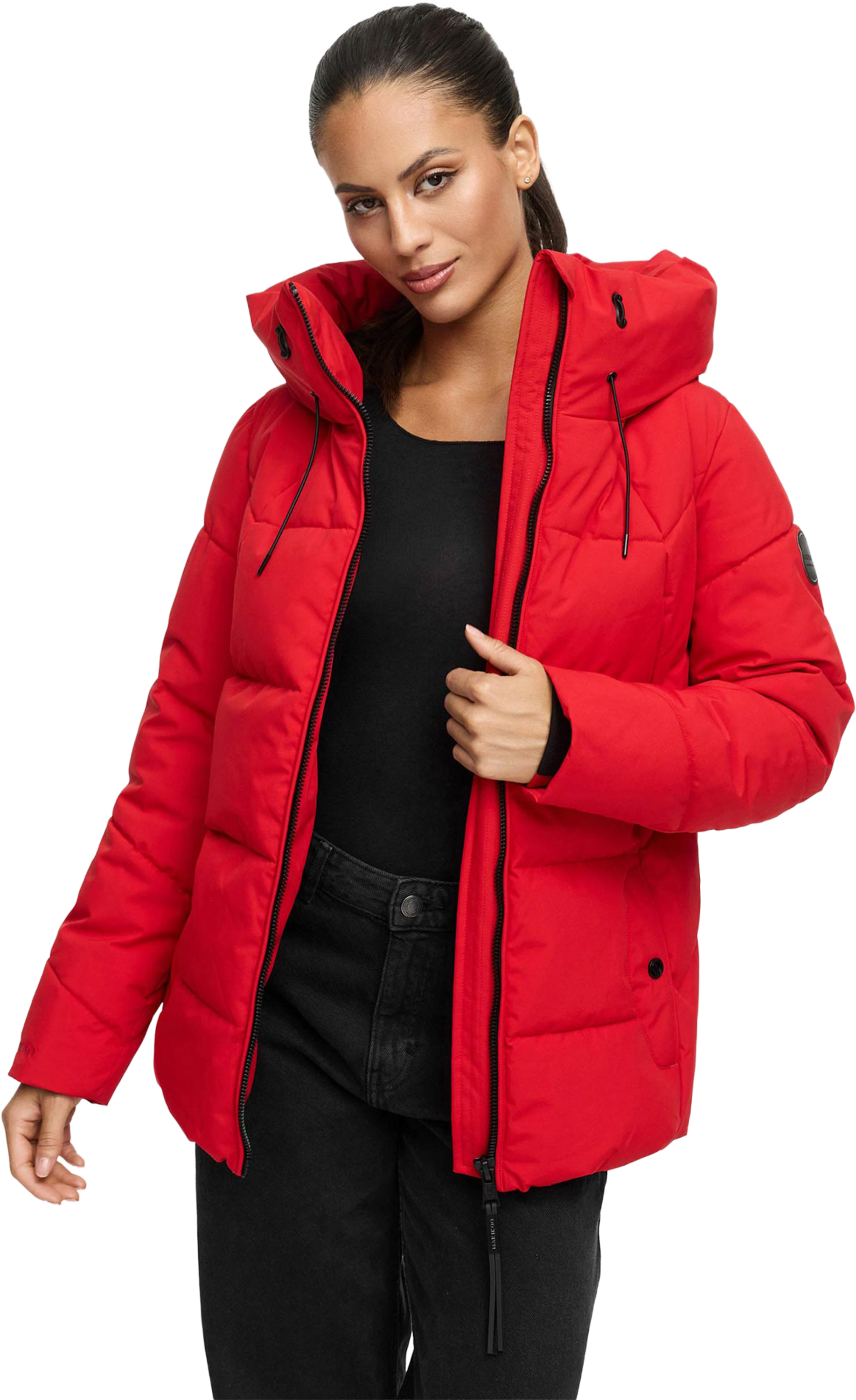 MARIKOO, Women Winterjacket Kuscheltatze