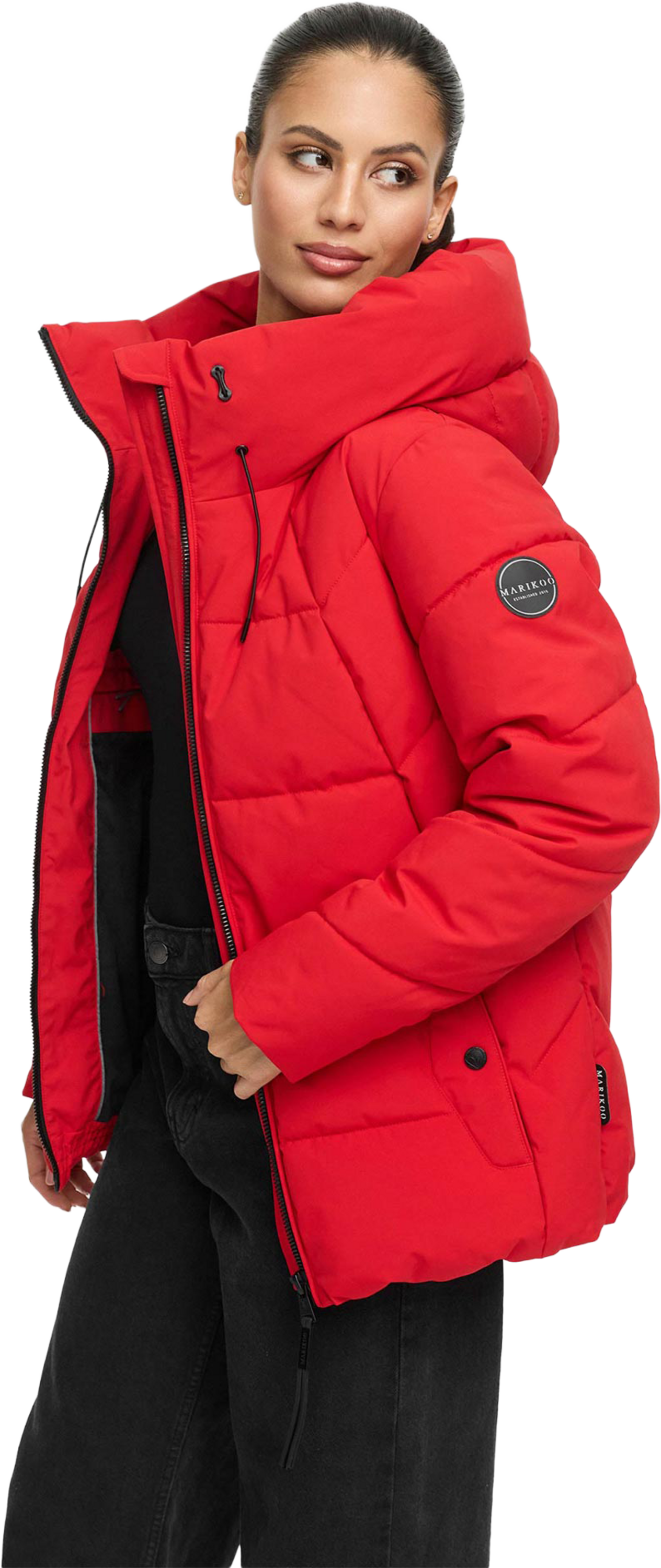 MARIKOO, Women Winterjacket Kuscheltatze