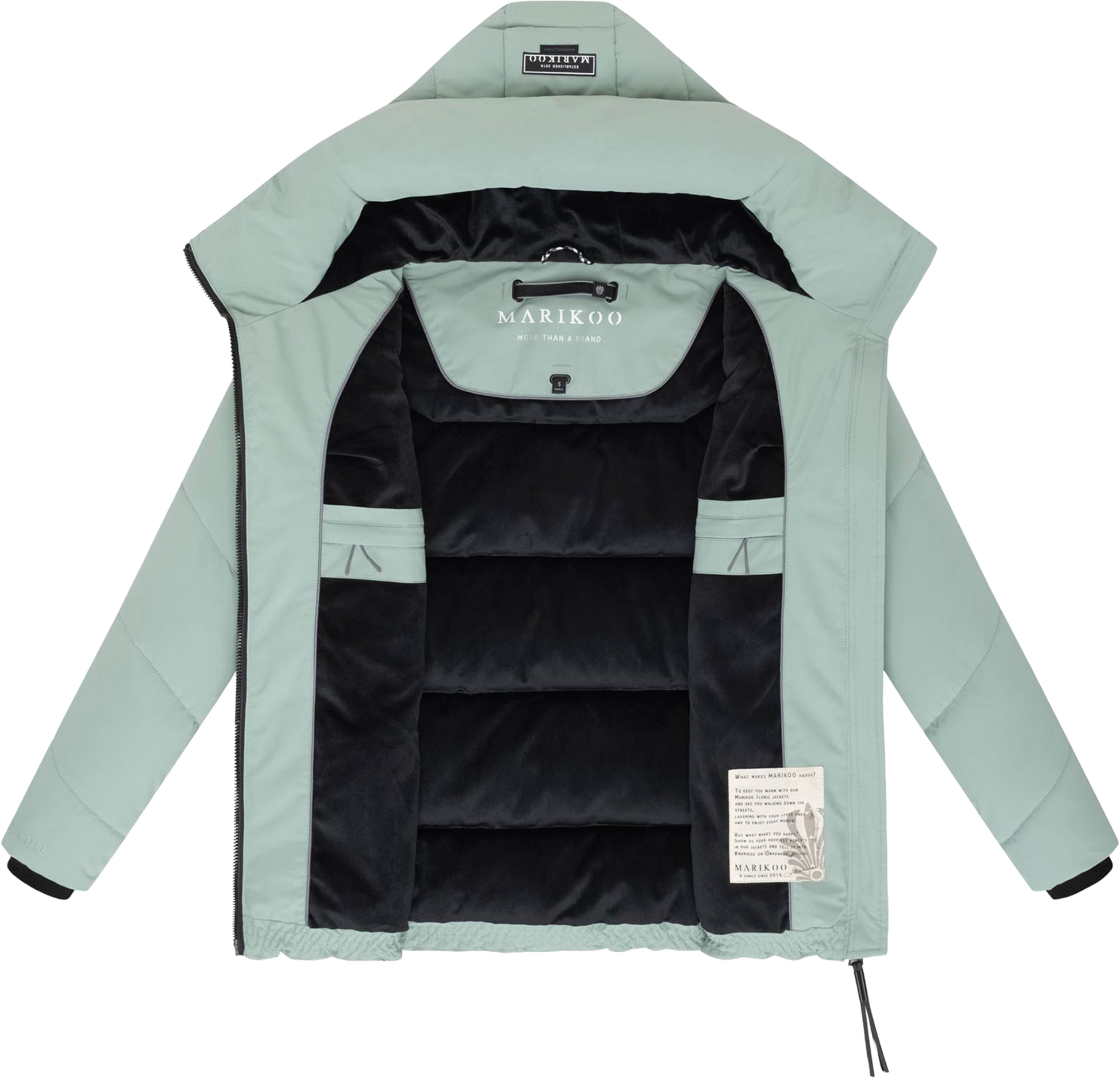 MARIKOO, Women Winterjacket Kuscheltatze