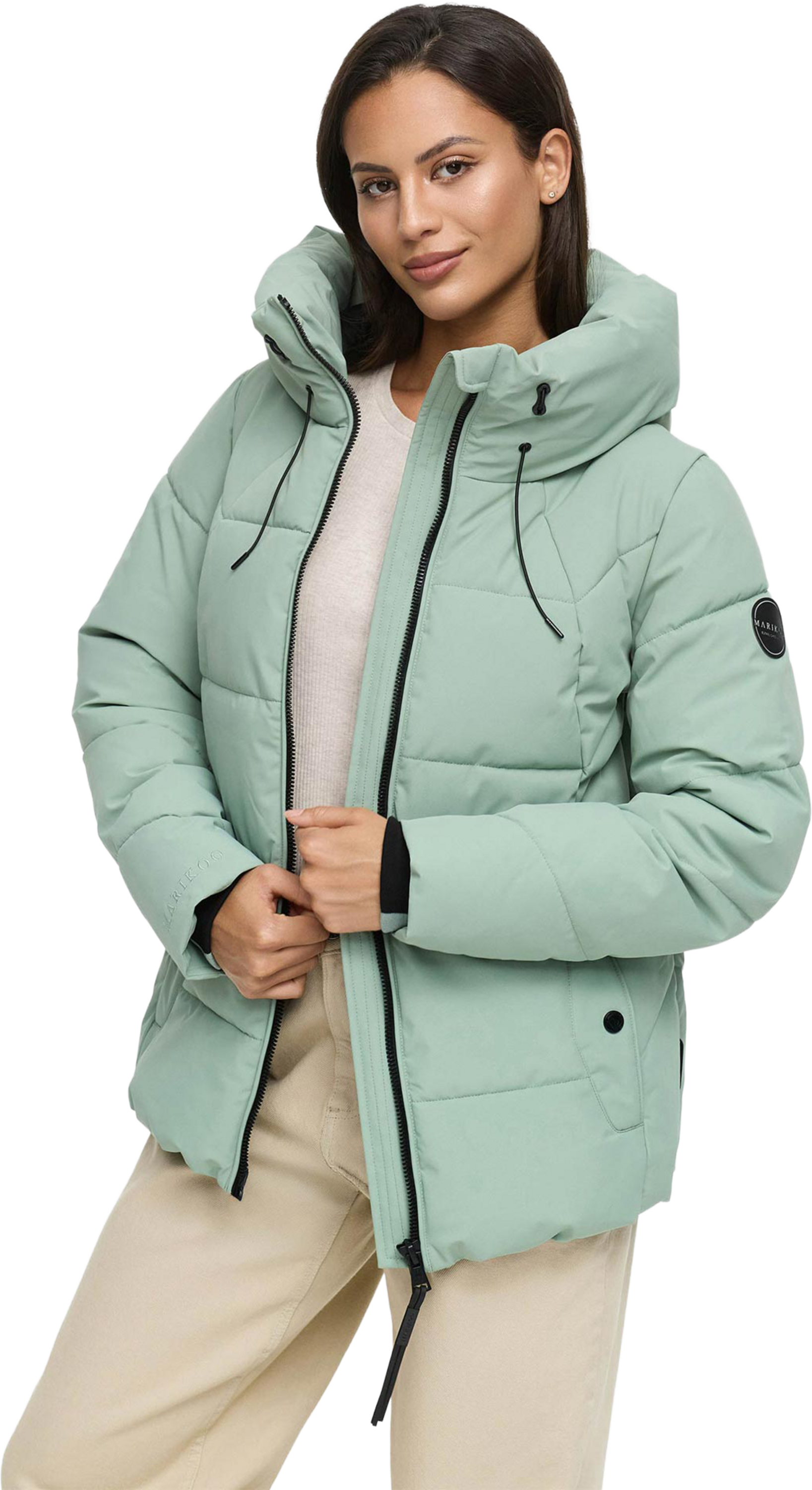 MARIKOO, Women Winterjacket Kuscheltatze