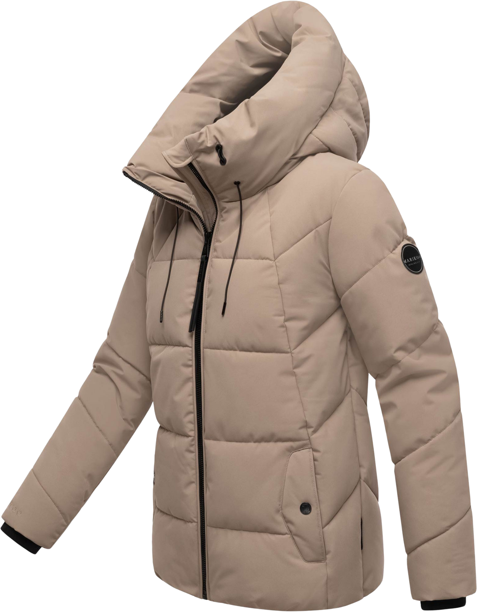 MARIKOO, Women Winterjacket Kuscheltatze