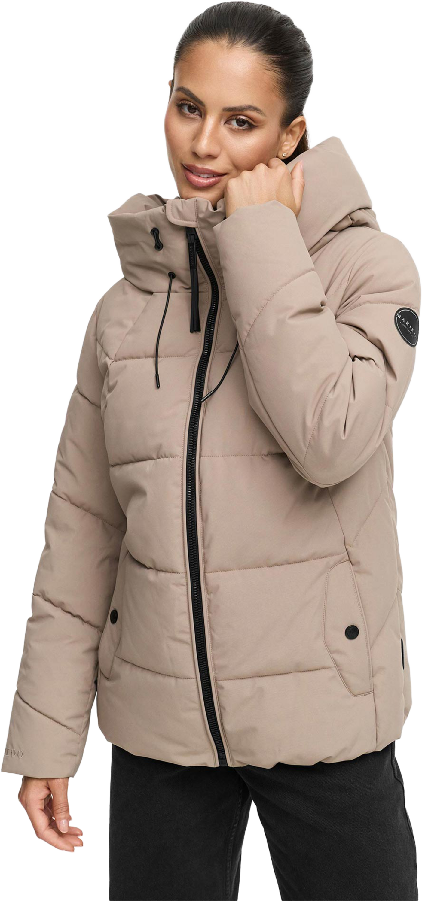 MARIKOO, Women Winterjacket Kuscheltatze