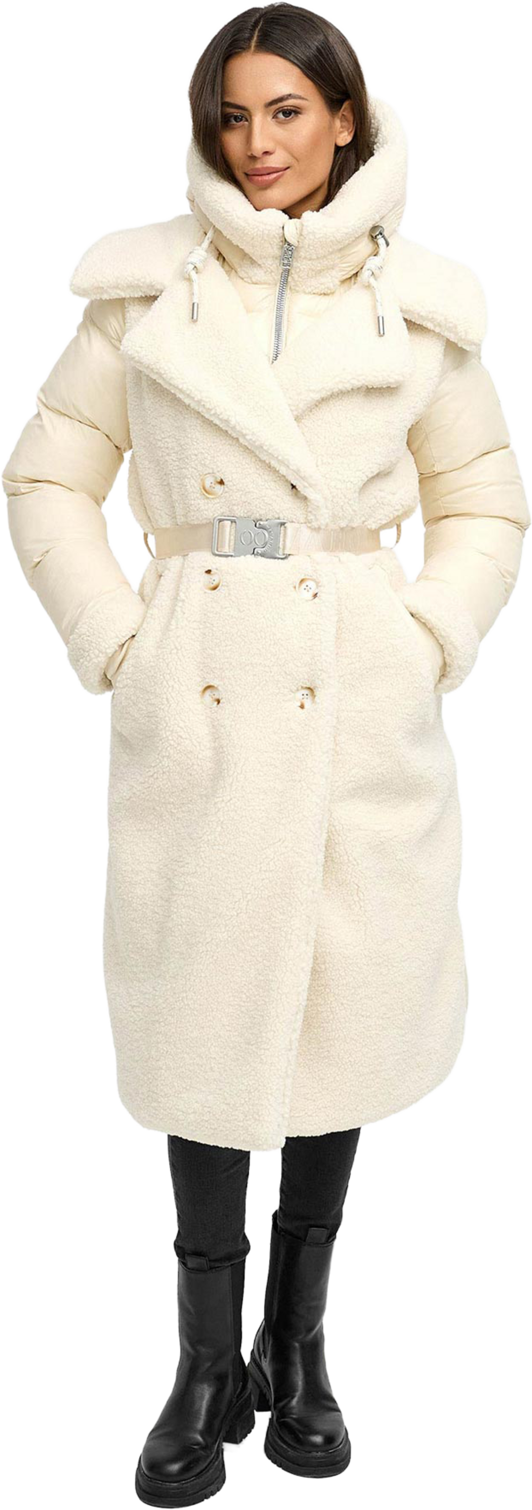 NAVAHOO, Women Winterjacket Kuscheltraum