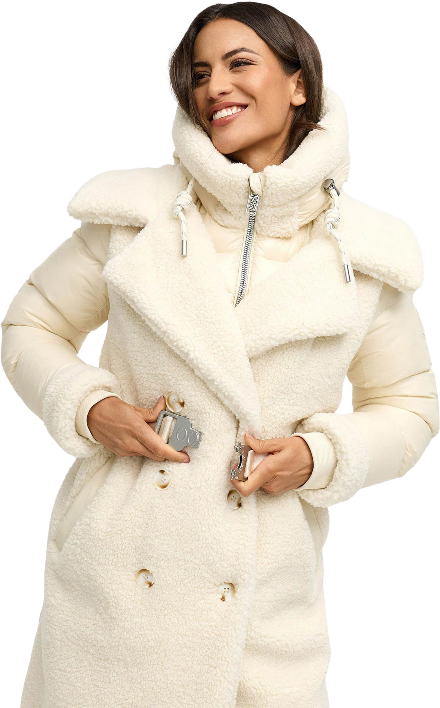 NAVAHOO, Women Winterjacket Kuscheltraum