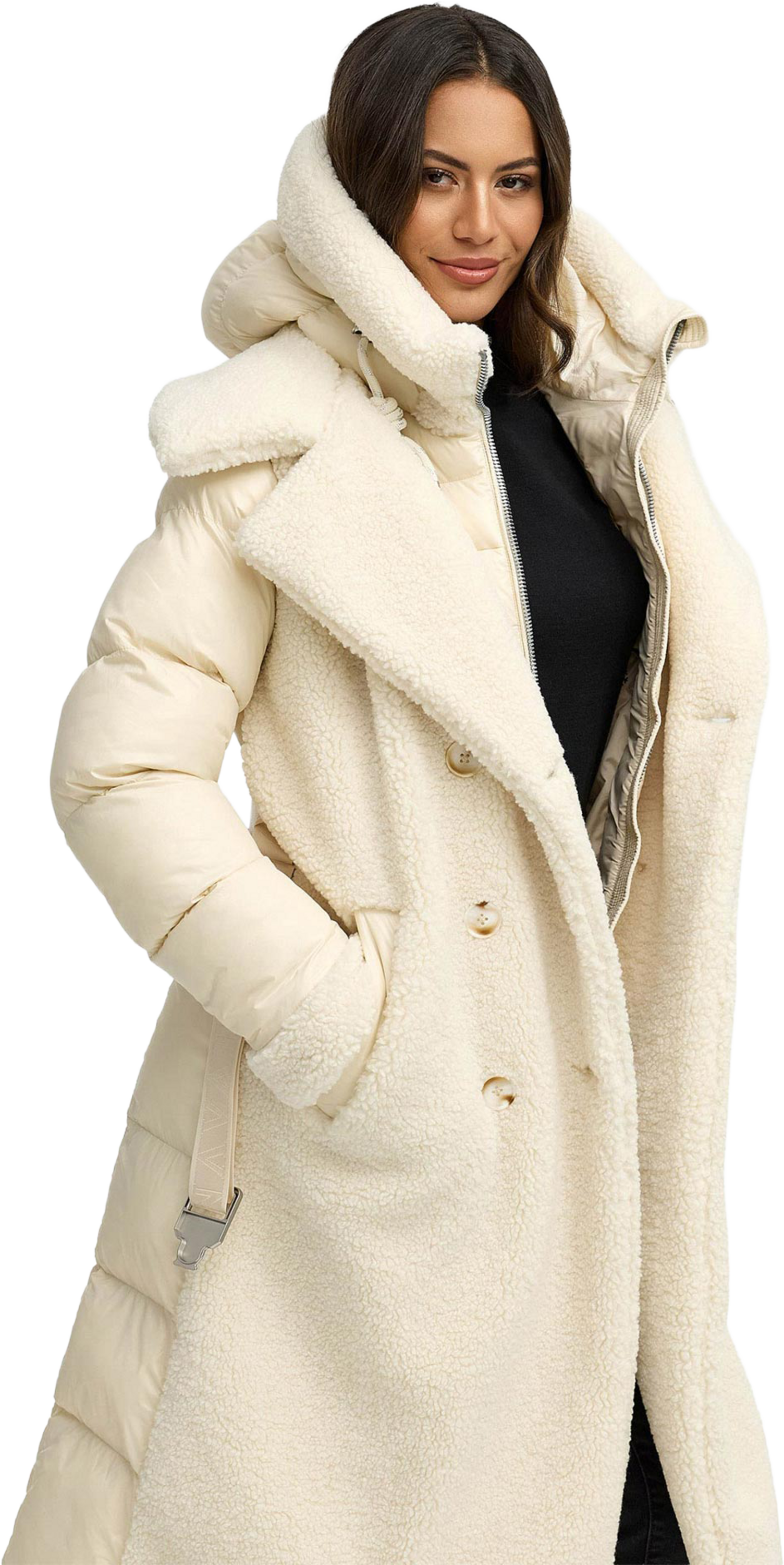 NAVAHOO, Women Winterjacket Kuscheltraum