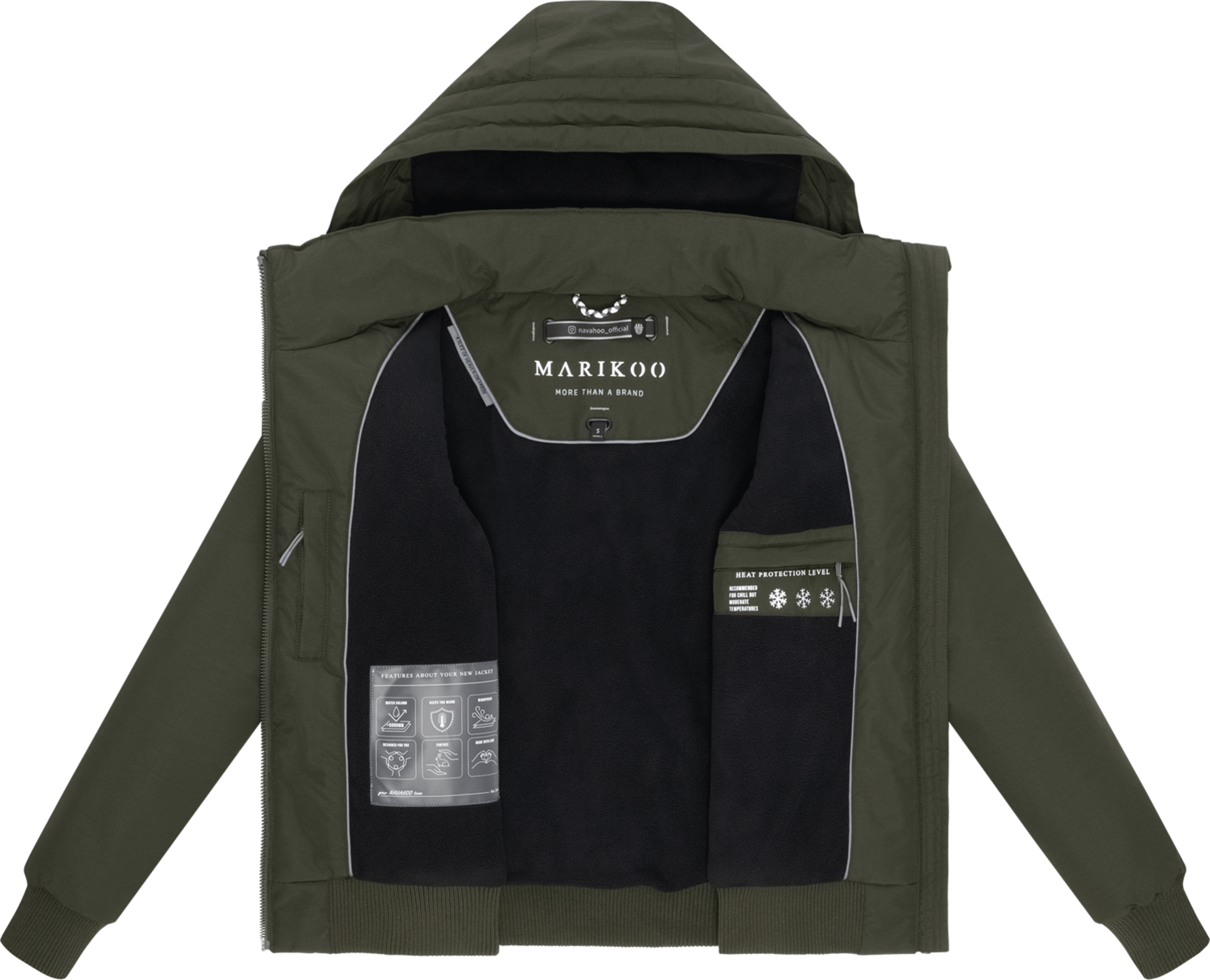 MARIKOO, Women Winterjacket Mooni