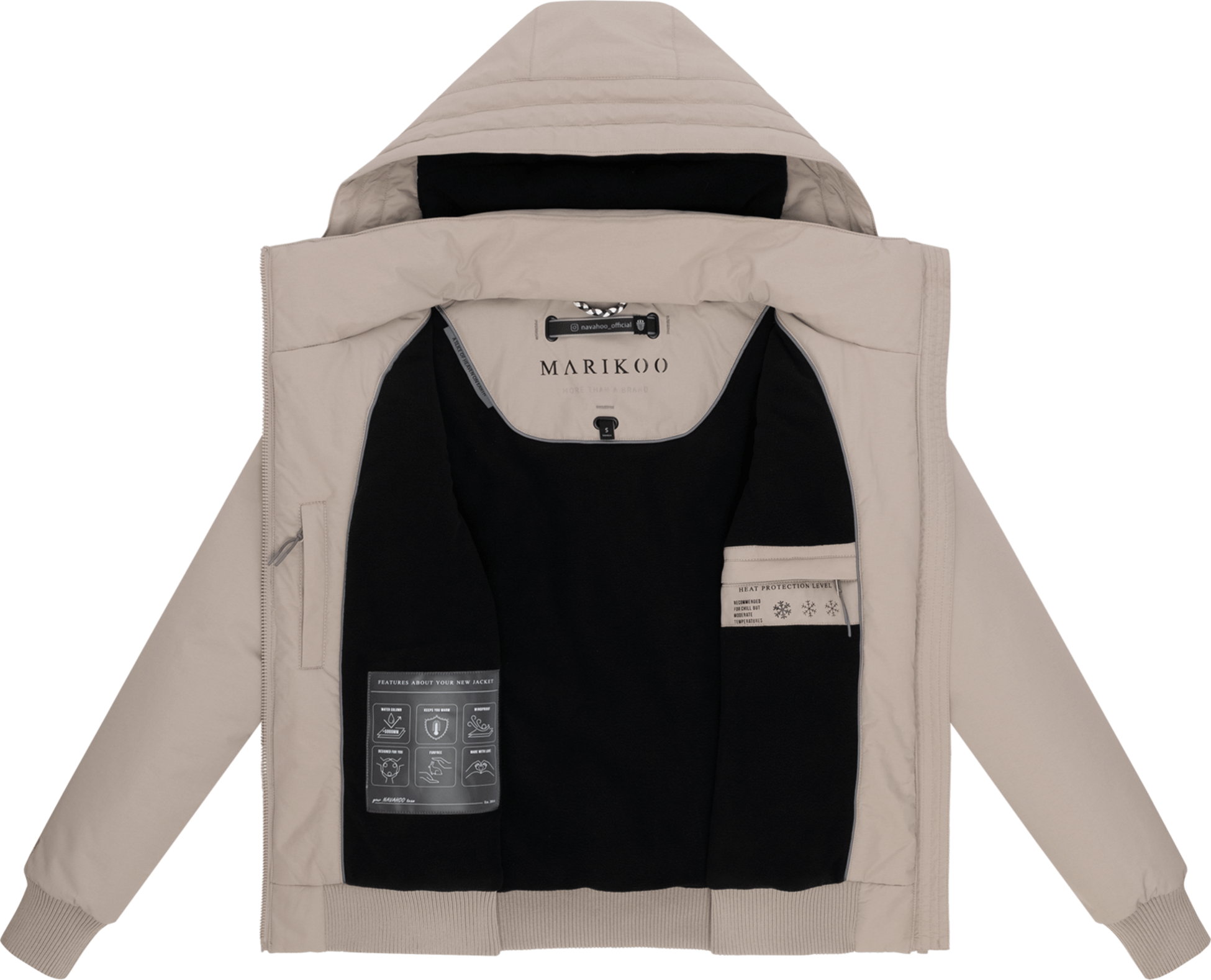 MARIKOO, Women Winterjacket Mooni