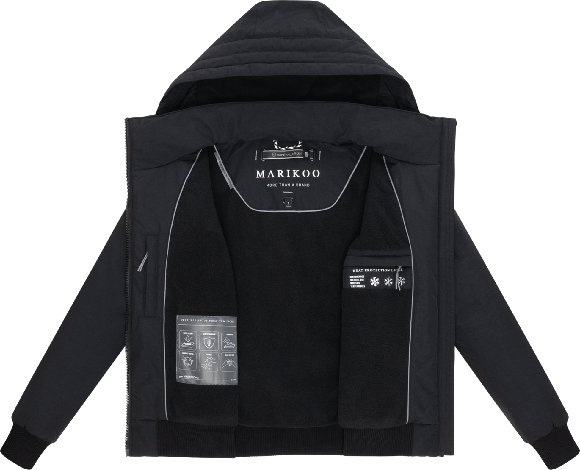 MARIKOO, Women Winterjacket Mooni