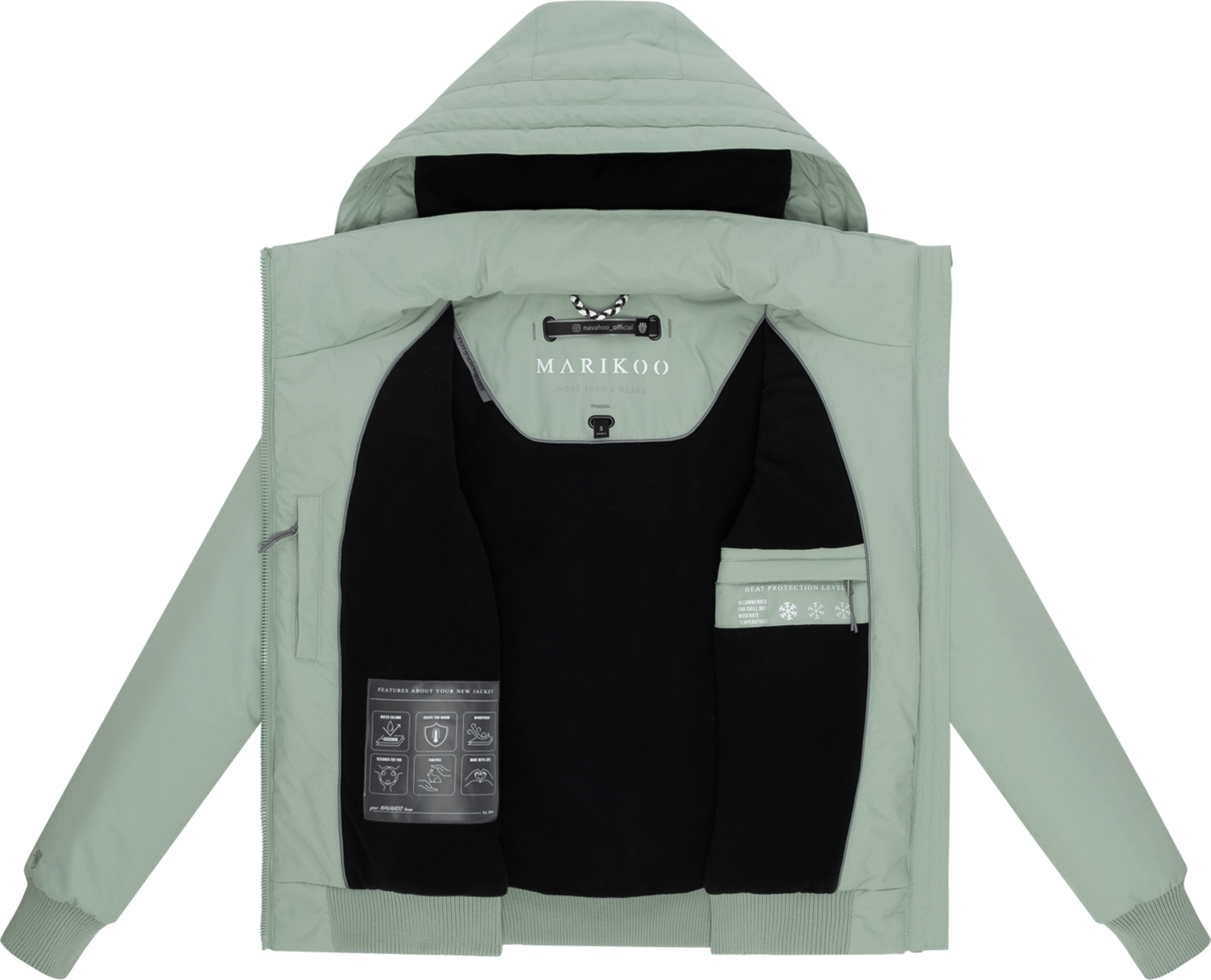 MARIKOO, Women Winterjacket Mooni