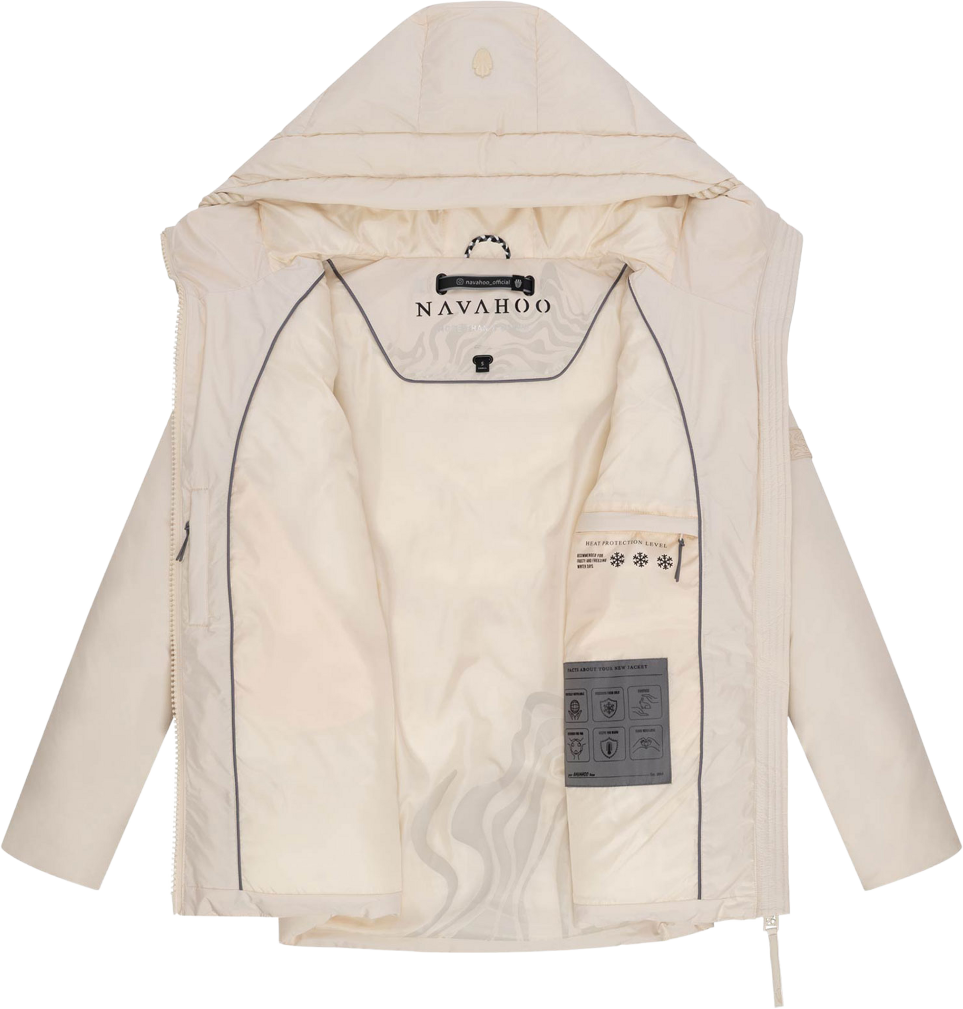 NAVAHOO, Women Winterjacket Pastellzauber