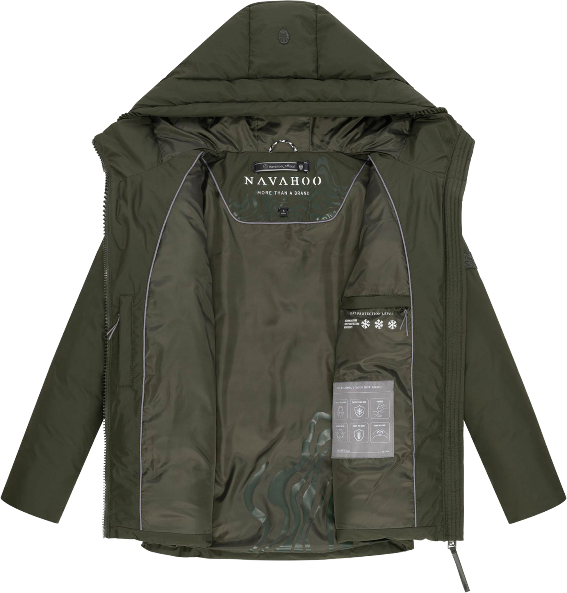 NAVAHOO, Women Winterjacket Pastellzauber