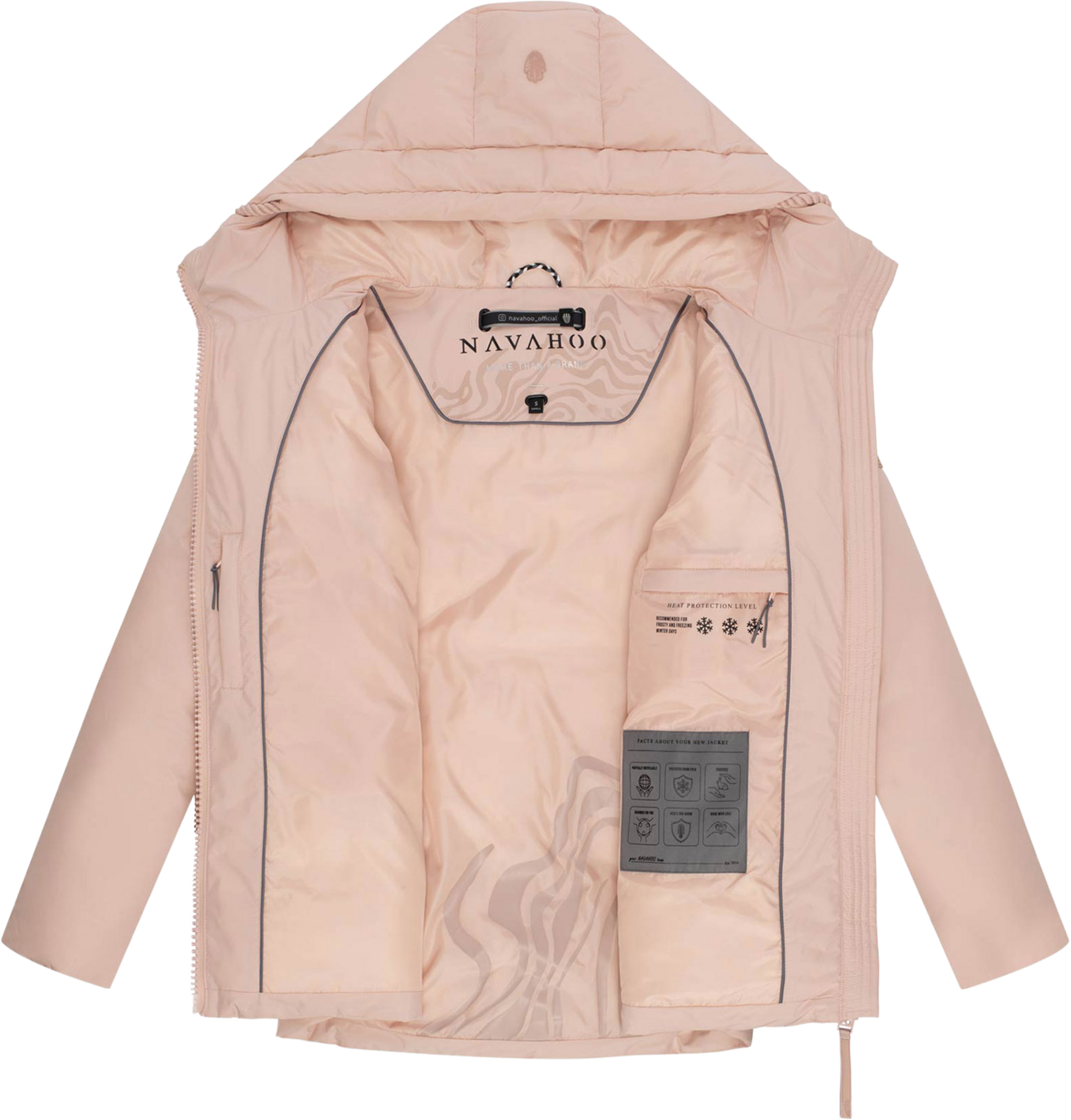 NAVAHOO, Women Winterjacket Pastellzauber