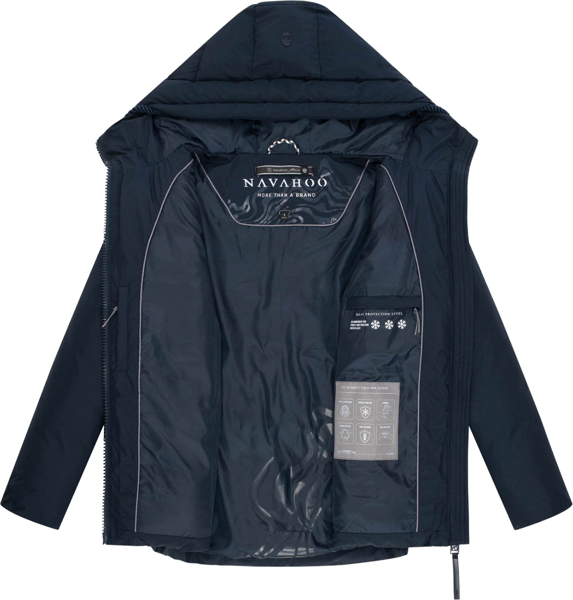 NAVAHOO, Women Winterjacket Pastellzauber