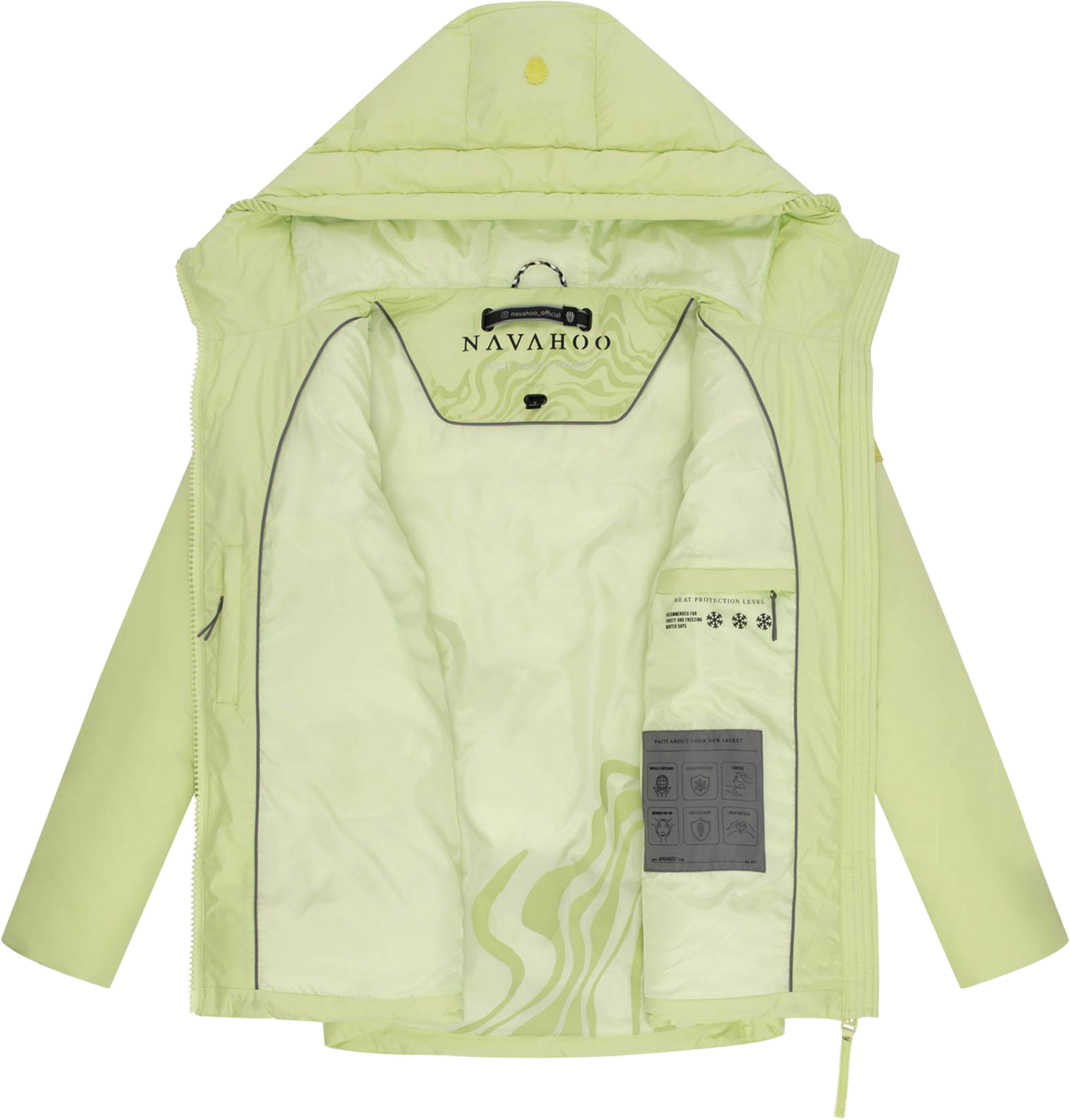 NAVAHOO, Women Winterjacket Pastellzauber