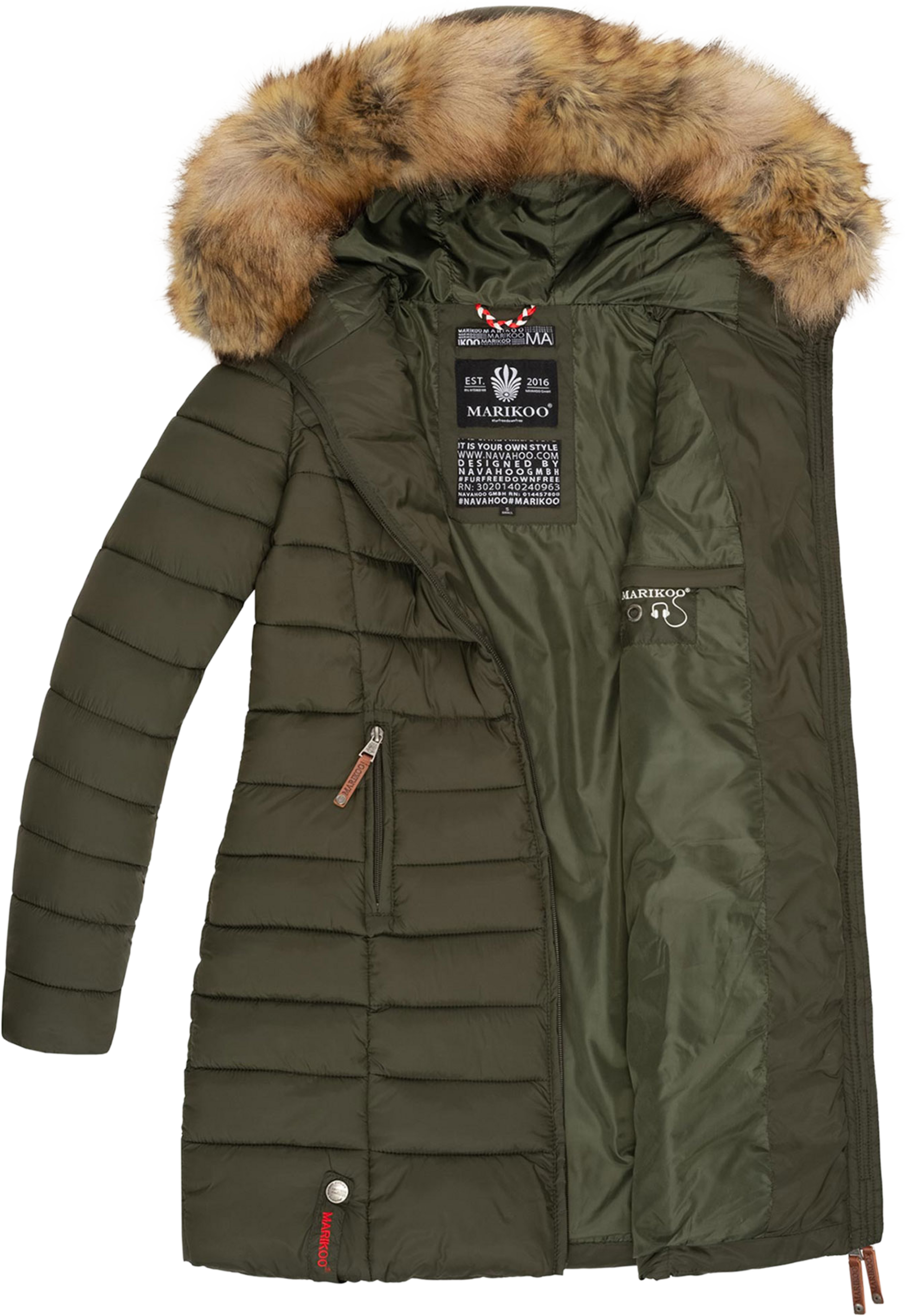 MARIKOO, Women Winterjacket Rose
