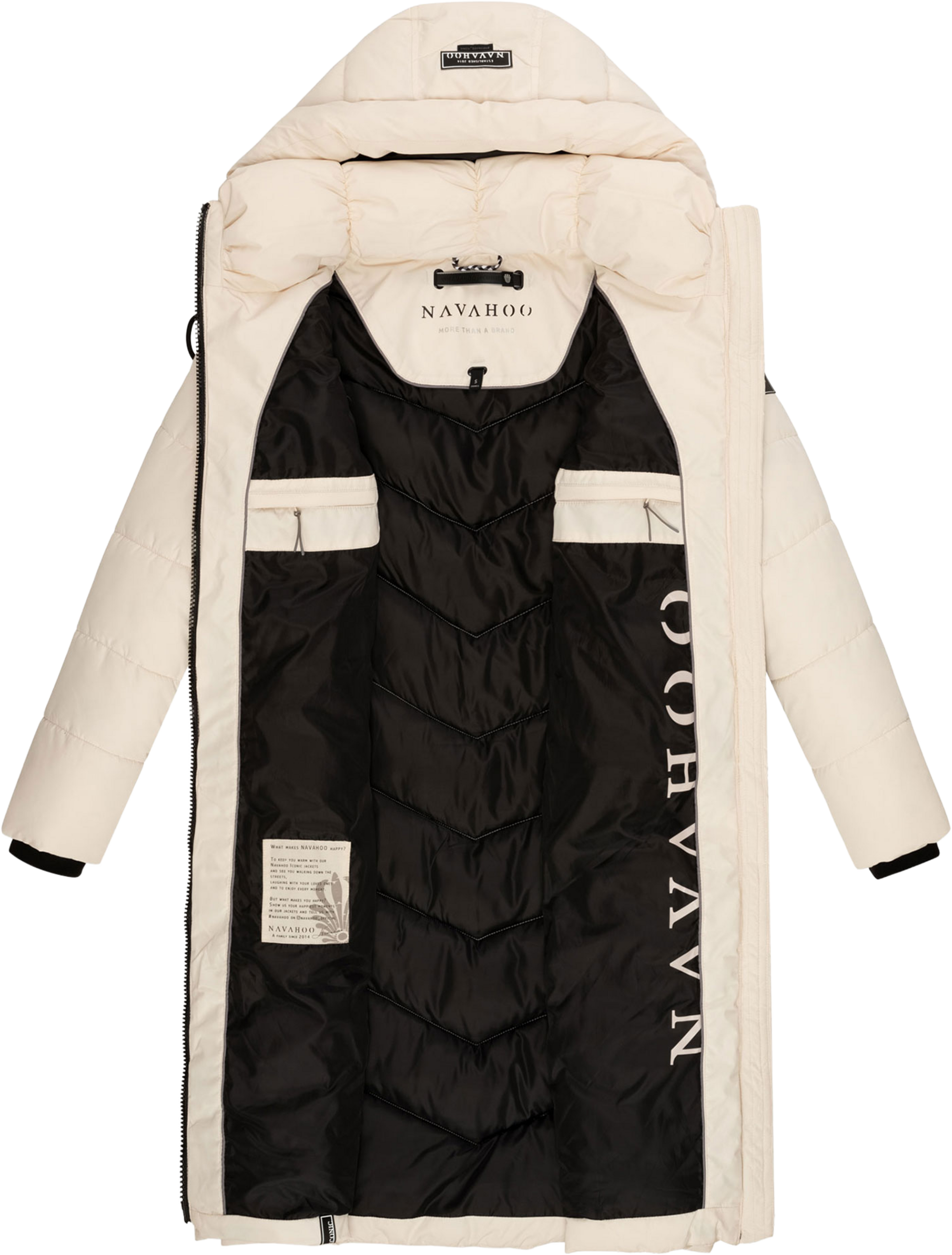 NAVAHOO, Women Winterjacket Sahnekatzi