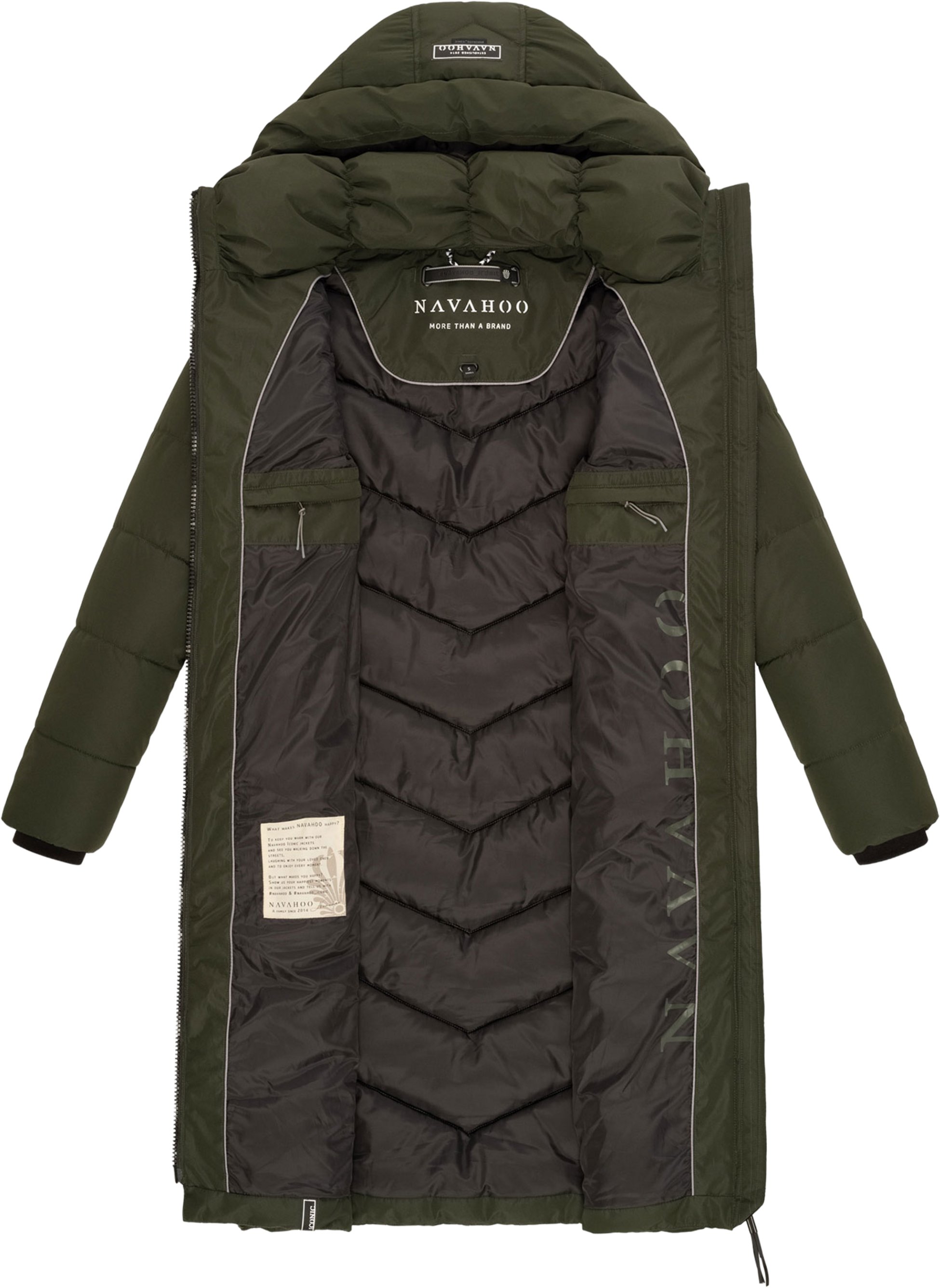NAVAHOO, Women Winterjacket Sahnekatzi