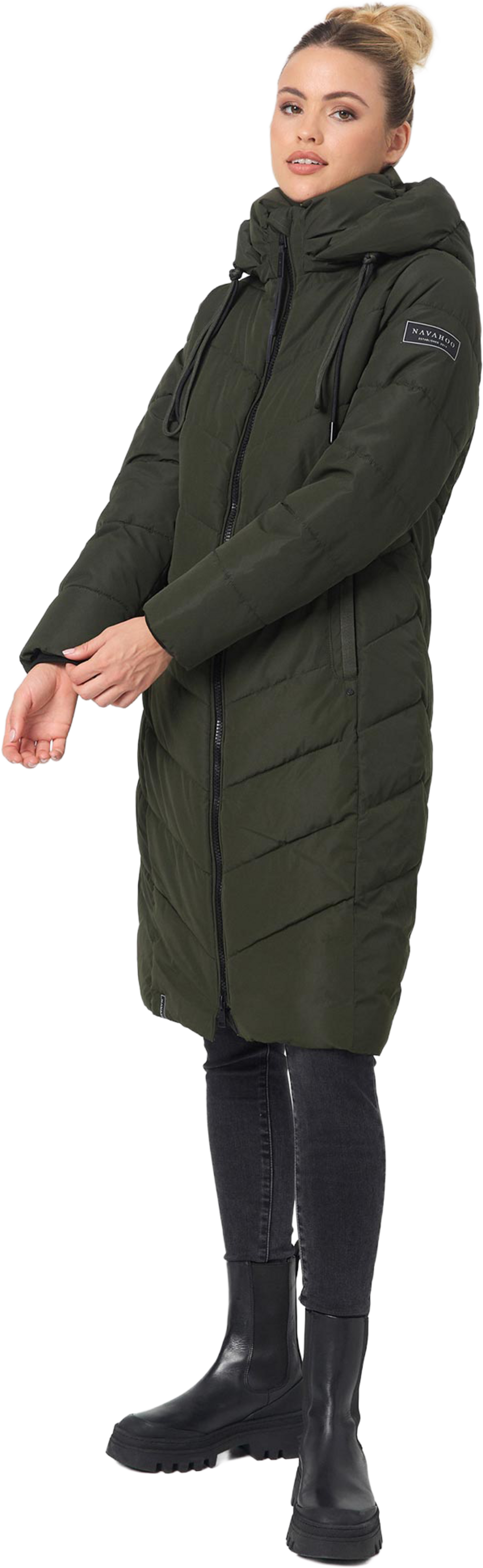NAVAHOO, Women Winterjacket Sahnekatzi