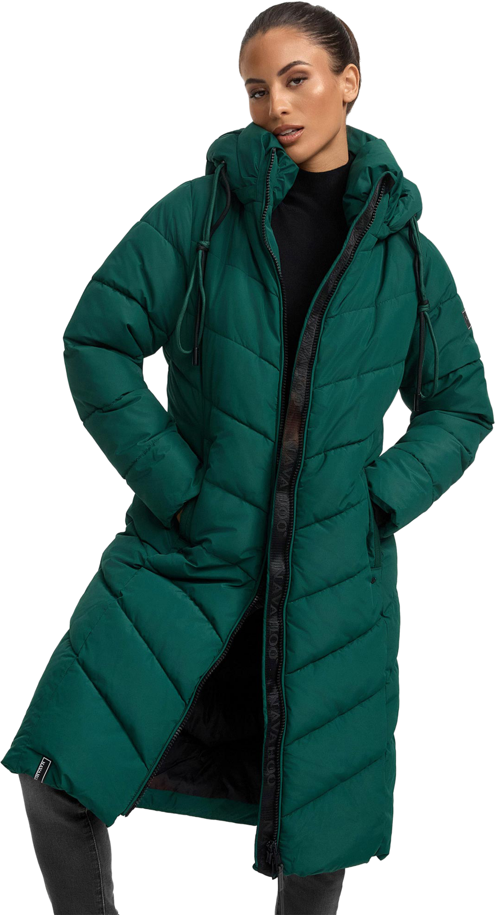 NAVAHOO, Women Winterjacket Sahnekatzi