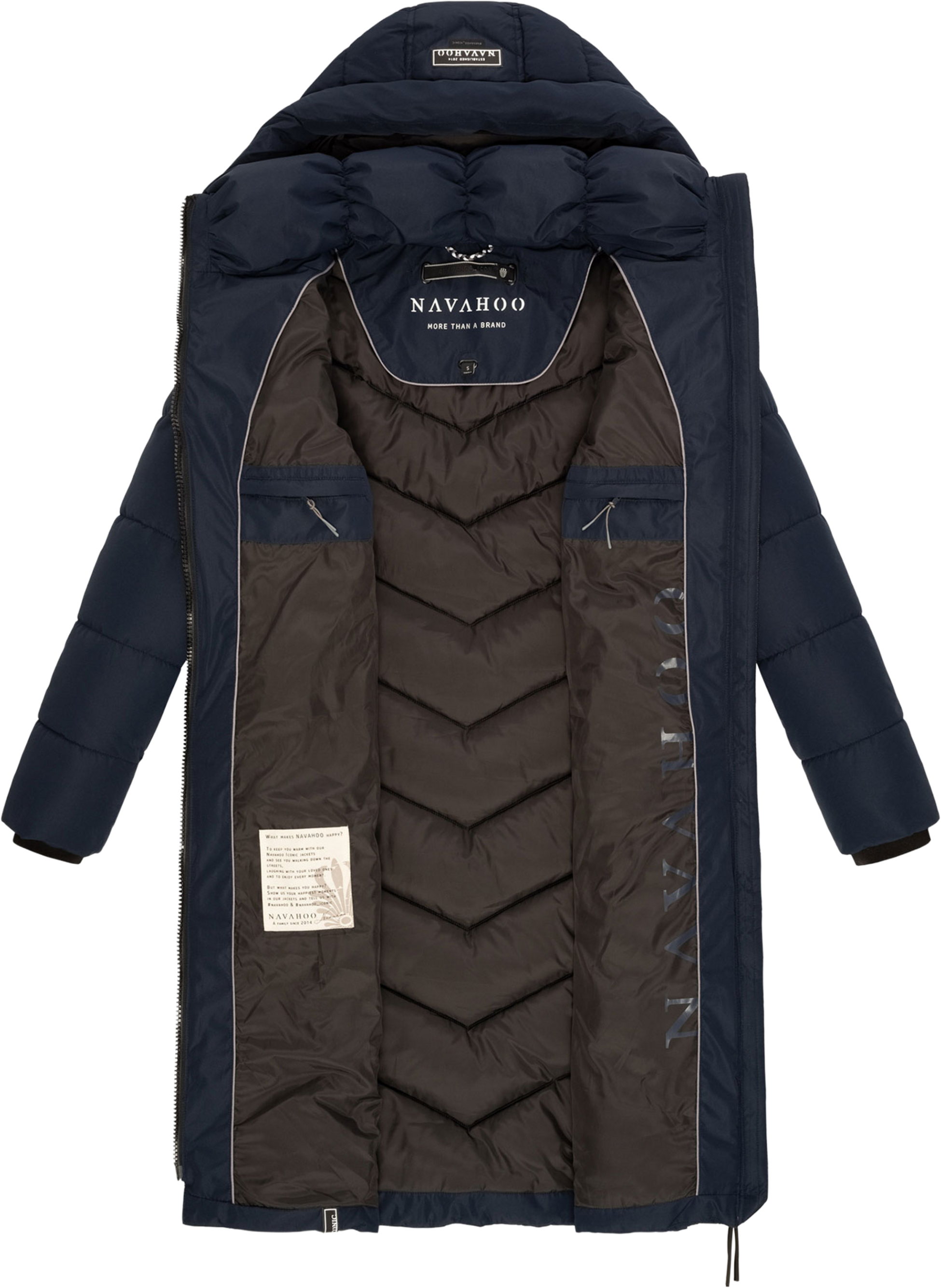 NAVAHOO, Women Winterjacket Sahnekatzi