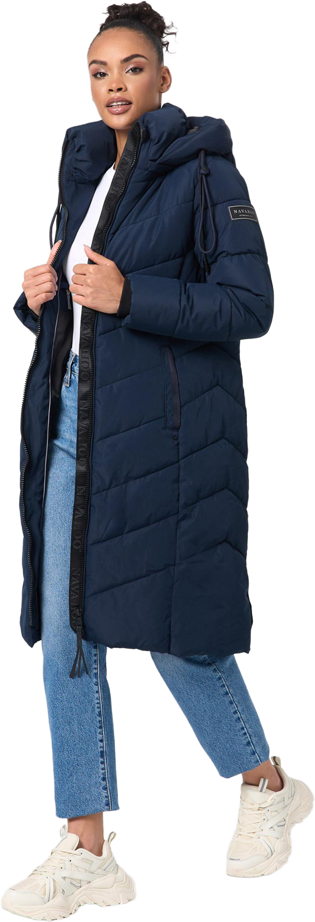 NAVAHOO, Women Winterjacket Sahnekatzi