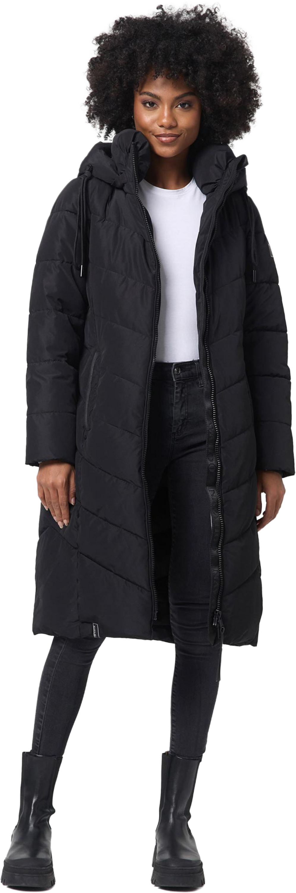 NAVAHOO, Women Winterjacket Sahnekatzi