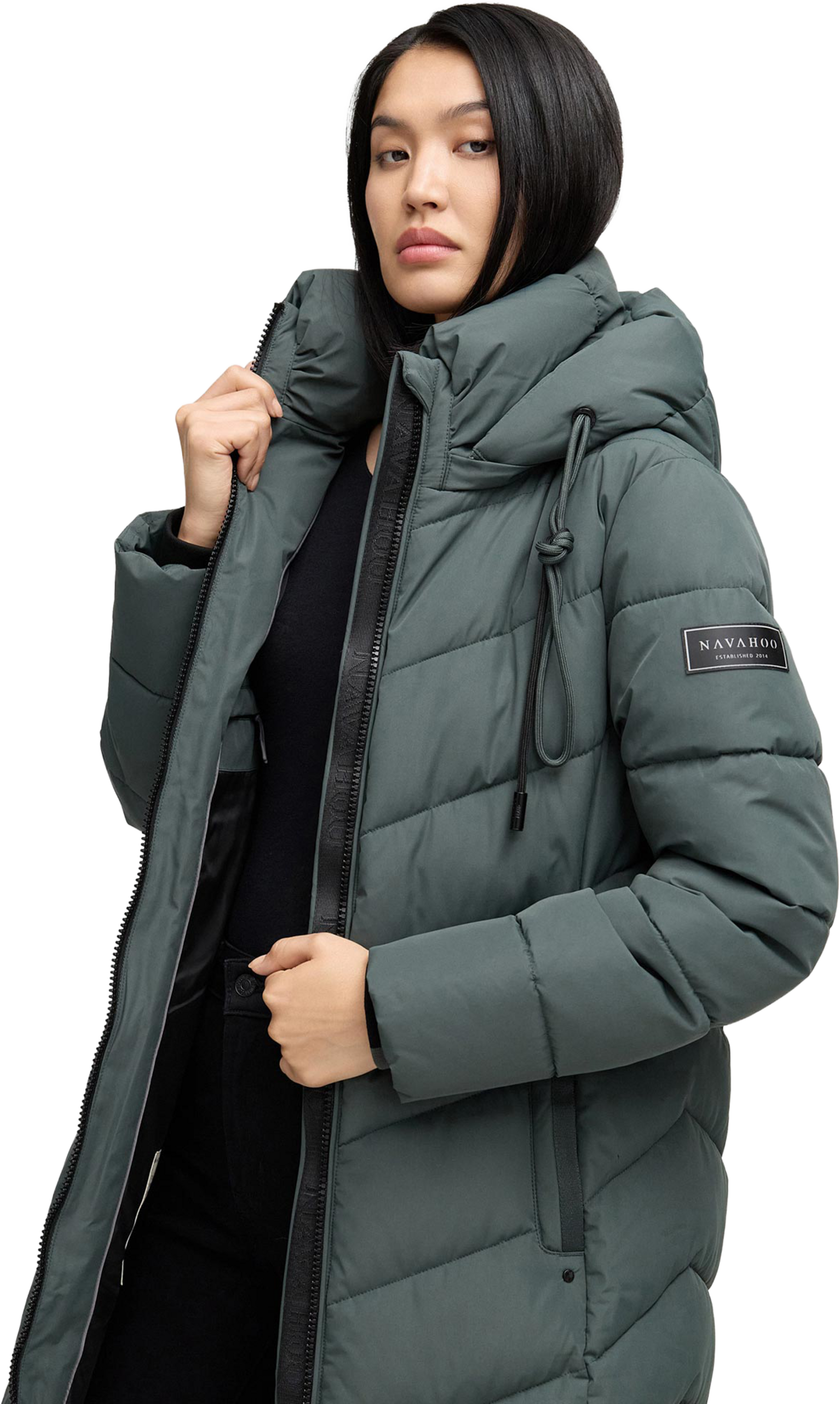 NAVAHOO, Women Winterjacket Sahnekatzi