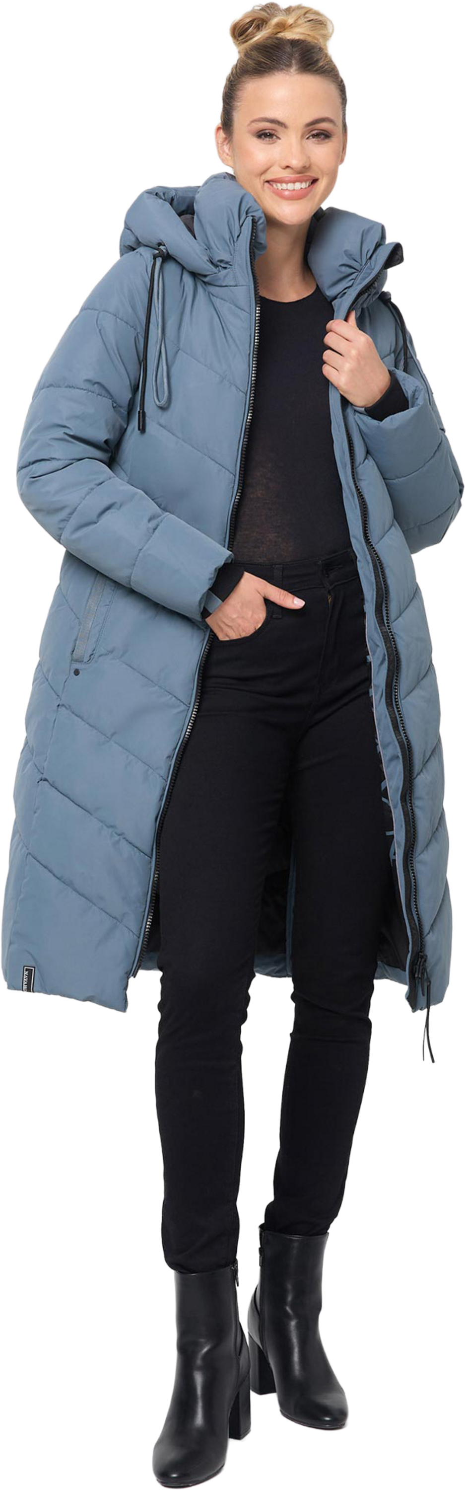 NAVAHOO, Women Winterjacket Sahnekatzi