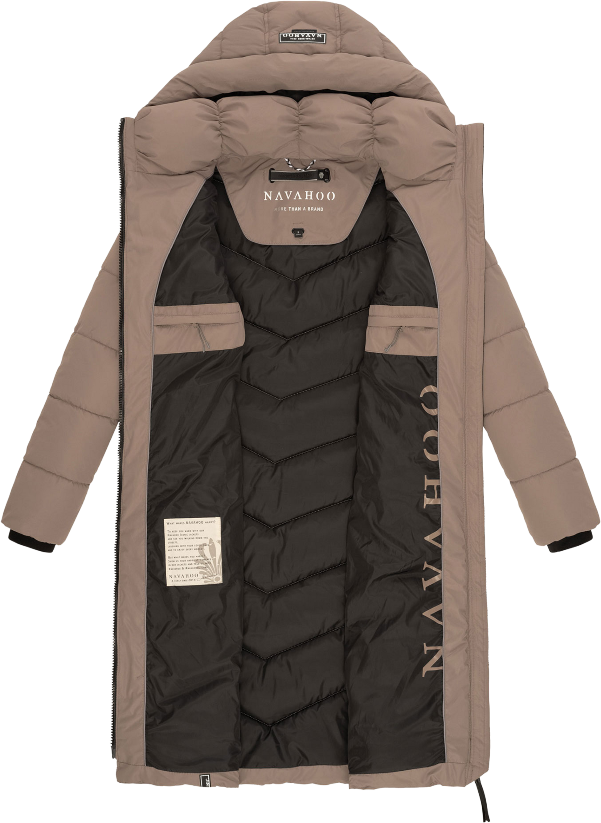 NAVAHOO, Women Winterjacket Sahnekatzi