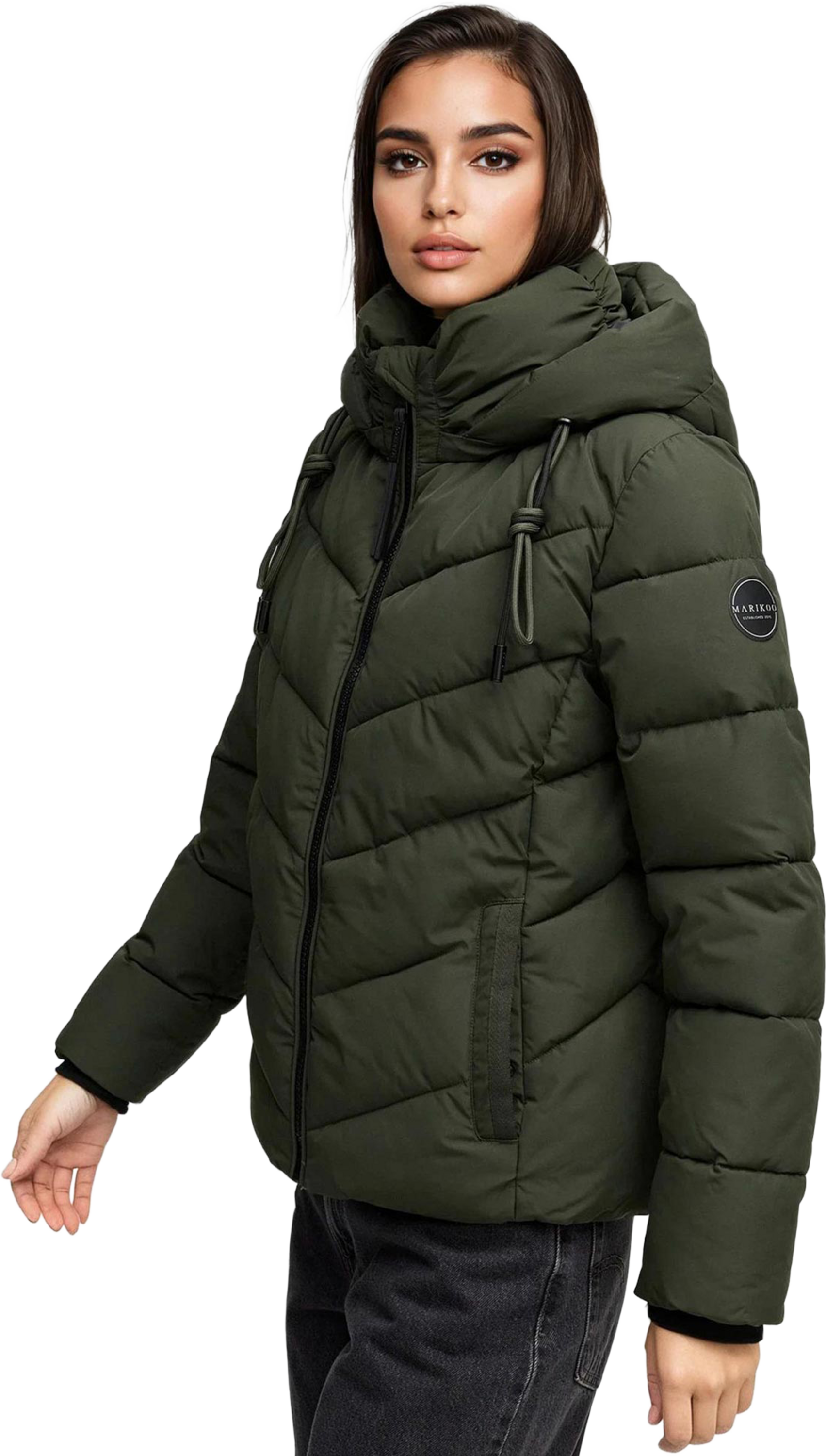 MARIKOO, Women Winterjacket Sahnemausii